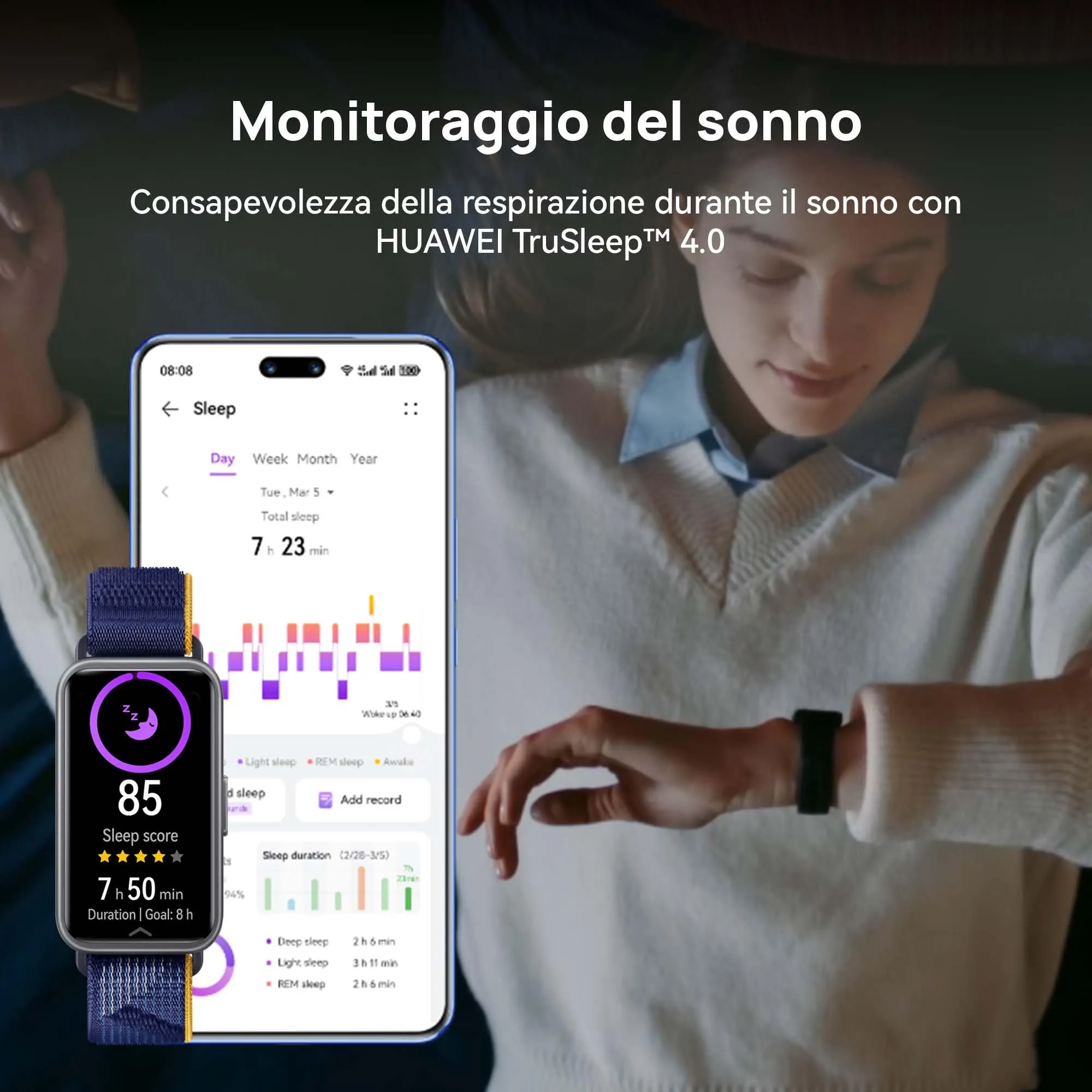 HUAWEI Band 9, Starry Black - immagine 3