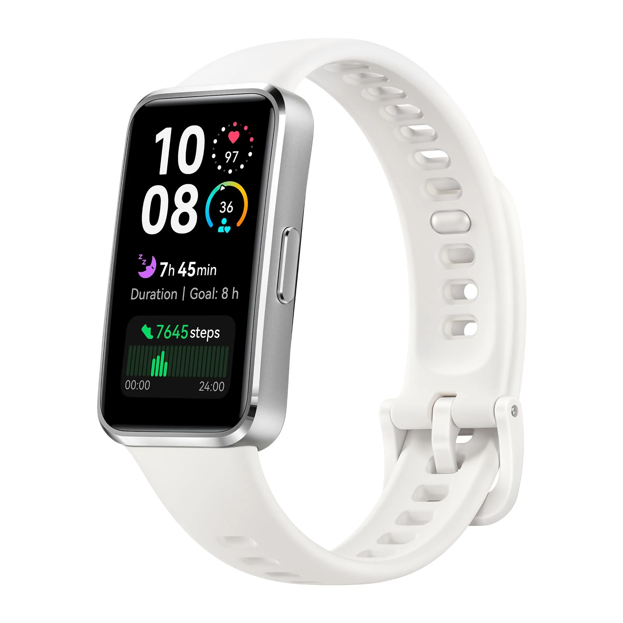 HUAWEI Band 10 Smartwatch, Bianco - immagine 1