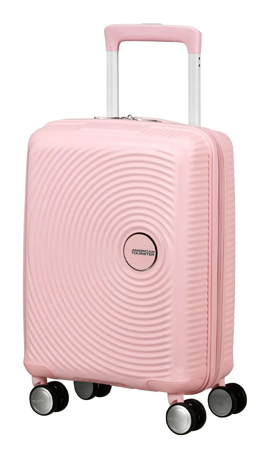 American Tourister Soundbox Mini Trolley da Cabina, 47 cm, Rosa Pastello - immagine 3