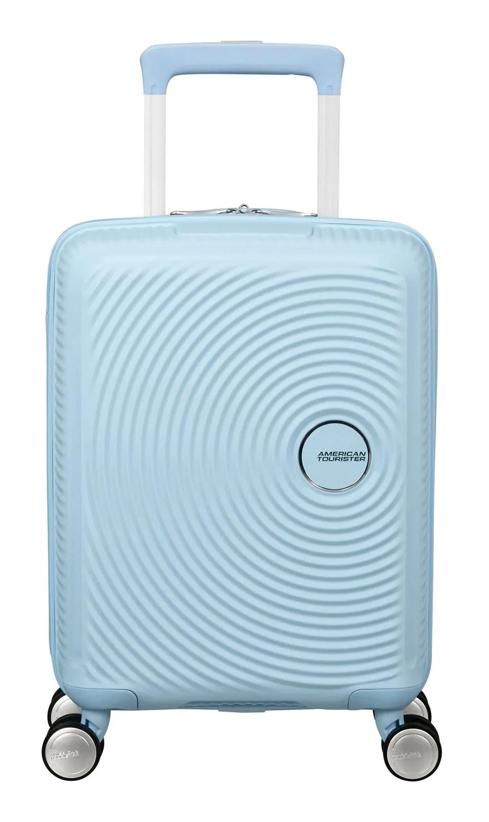 American Tourister Soundbox Mini Kids Trolley, 47 cm, Blu Pastello - immagine 2
