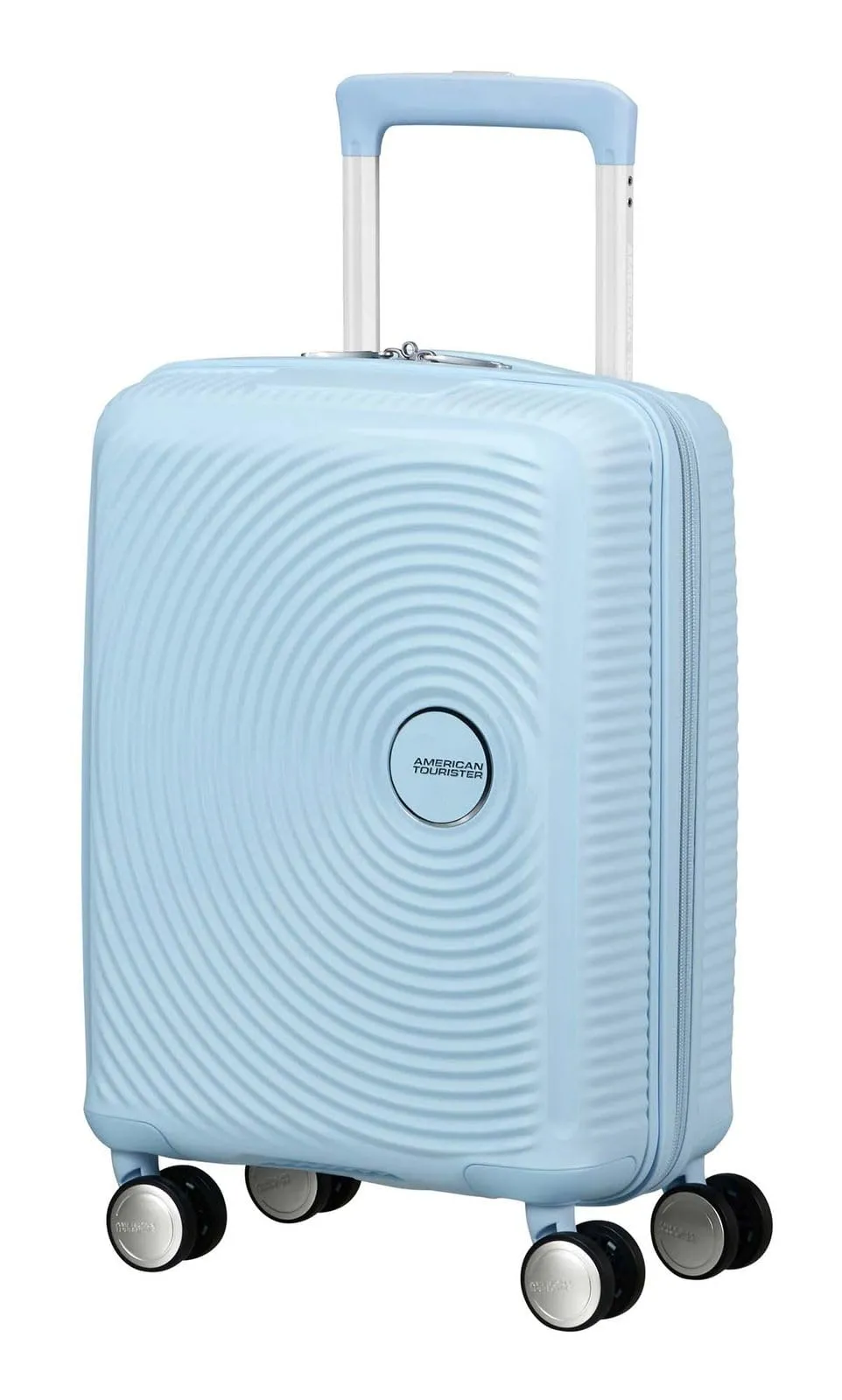 American Tourister Soundbox Mini Kids Trolley, 47 cm, Blu Pastello - immagine 3