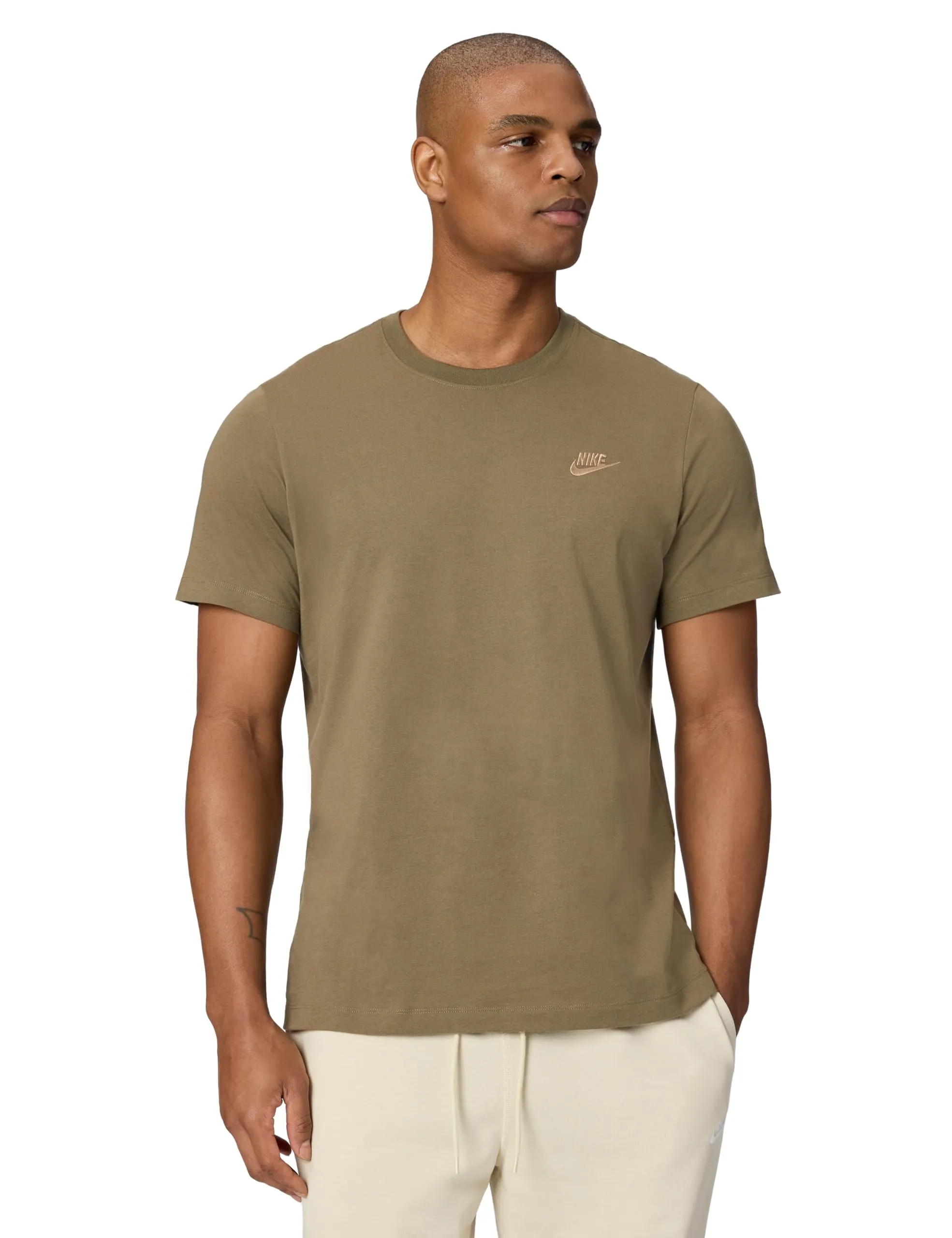 Nike Club T-Shirt Medium Olive/Parachute Beige S - immagine 1