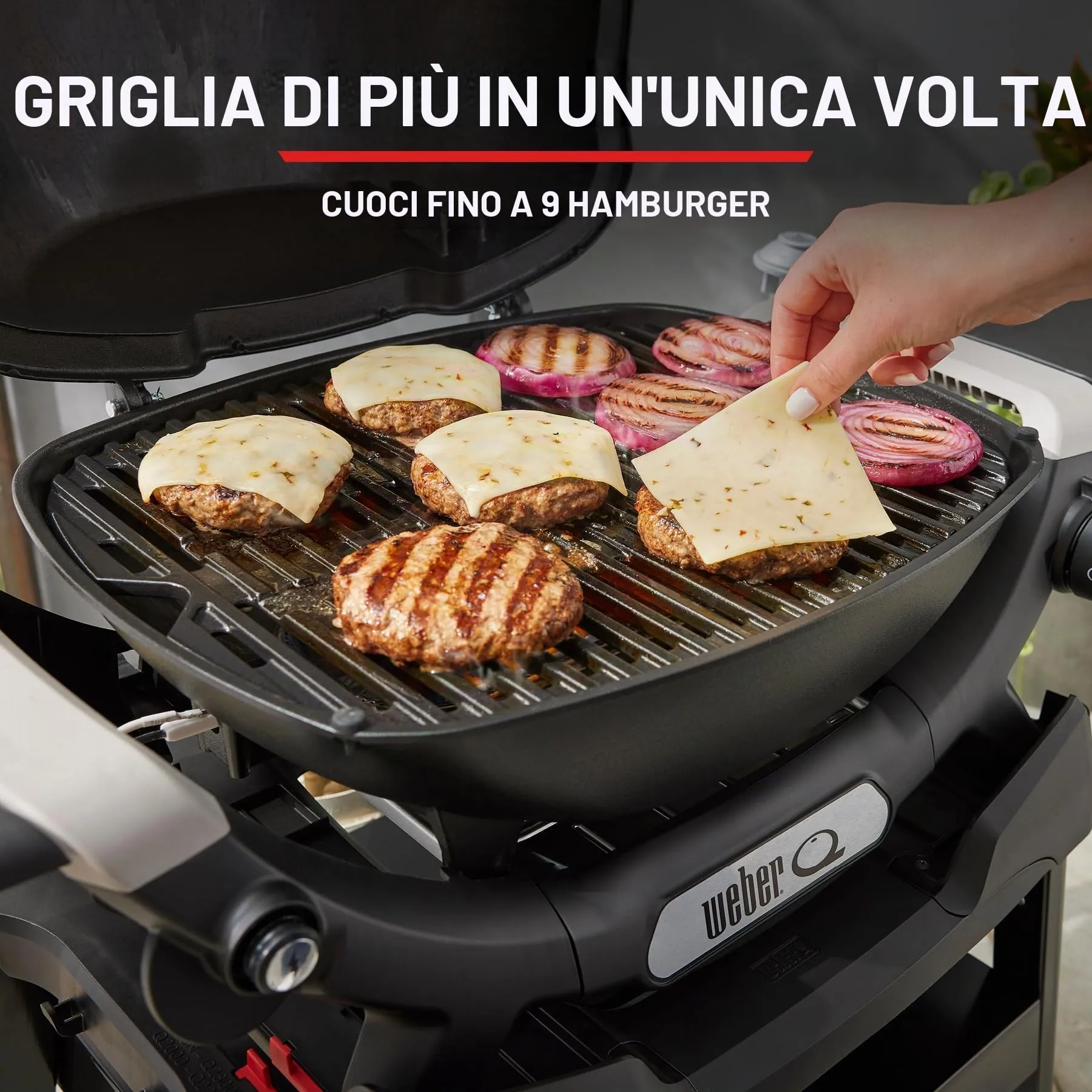 Weber Q 1200N Gas Barbecue with Side Tables - immagine 6