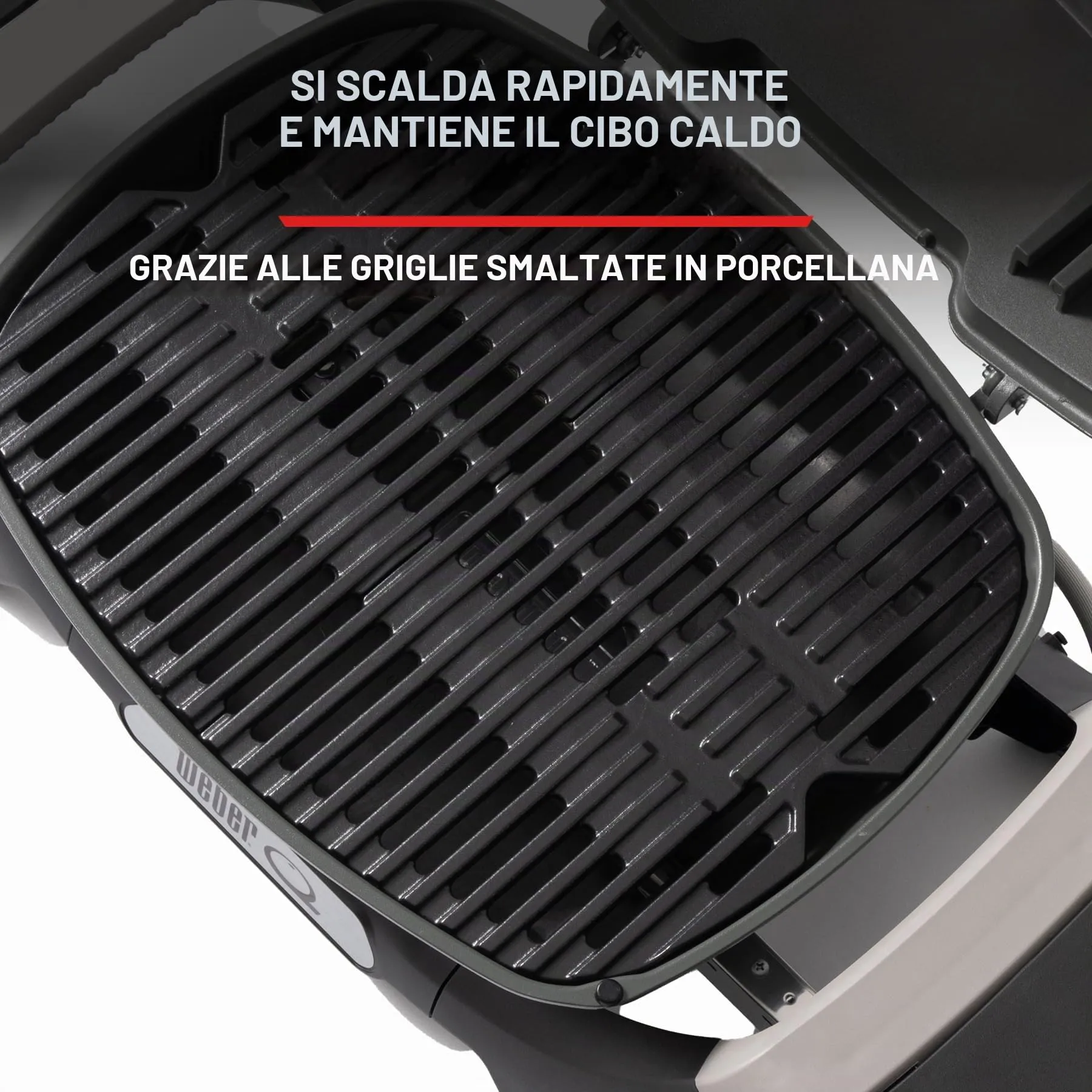 Weber Q 1200N Gas Barbecue with Side Tables - immagine 10