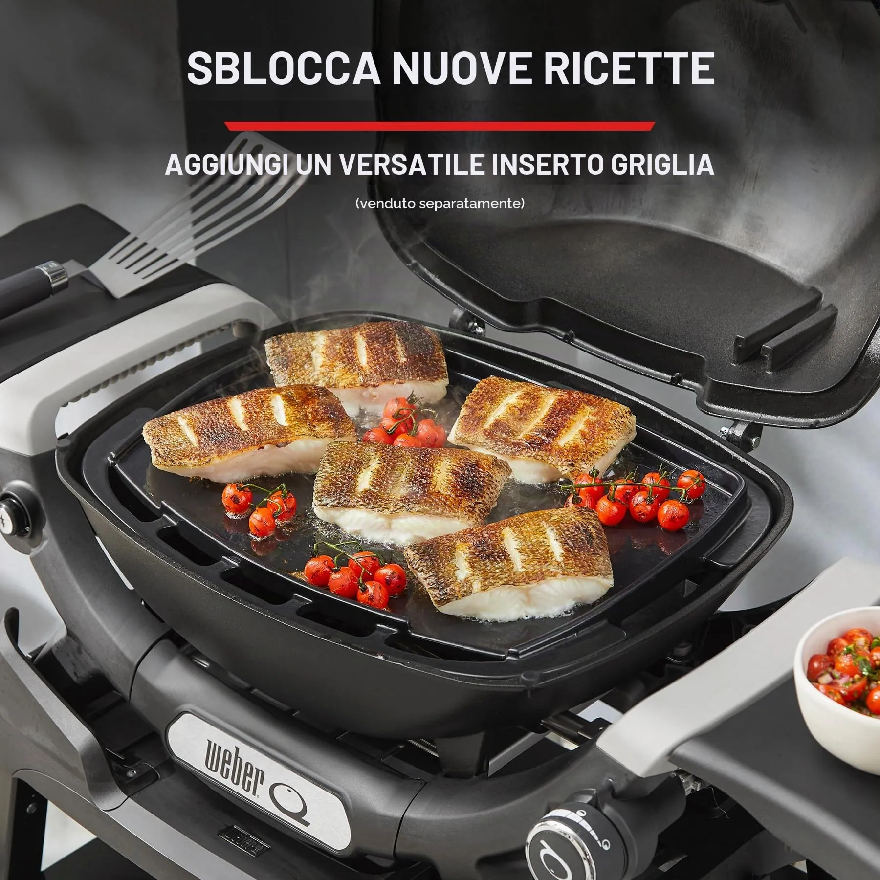 Weber Q 1200N Gas Barbecue with Side Tables - immagine 11