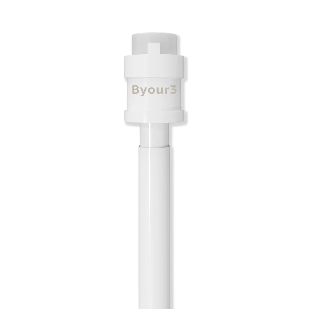 Byour3 Supporti per Tende Senza Forare, Gancetti Trasparenti Regolabili per Bastoni a Pressione (Bianco, da 15 a 26mm), Set 4 pz - immagine 7
