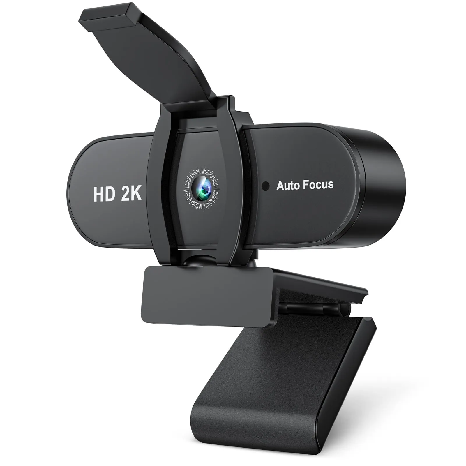 OFFCUP 2K Webcam per PC con Microfono e Cancellazione del Rumore - immagine 1