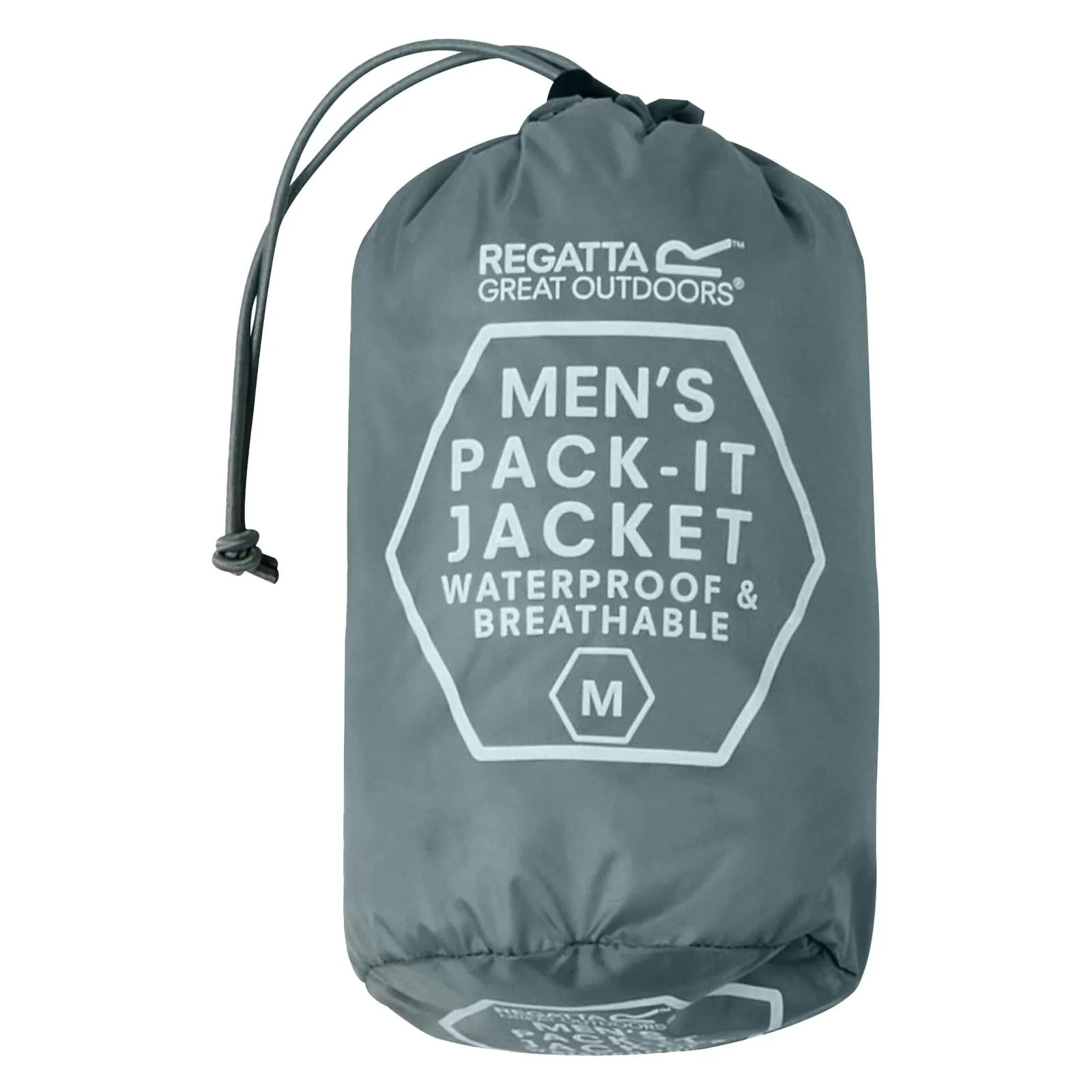 Regatta Pack It III Giacca Impermeabile e Traspirante Ripiegabile Blu Chiaro XXL - immagine 8