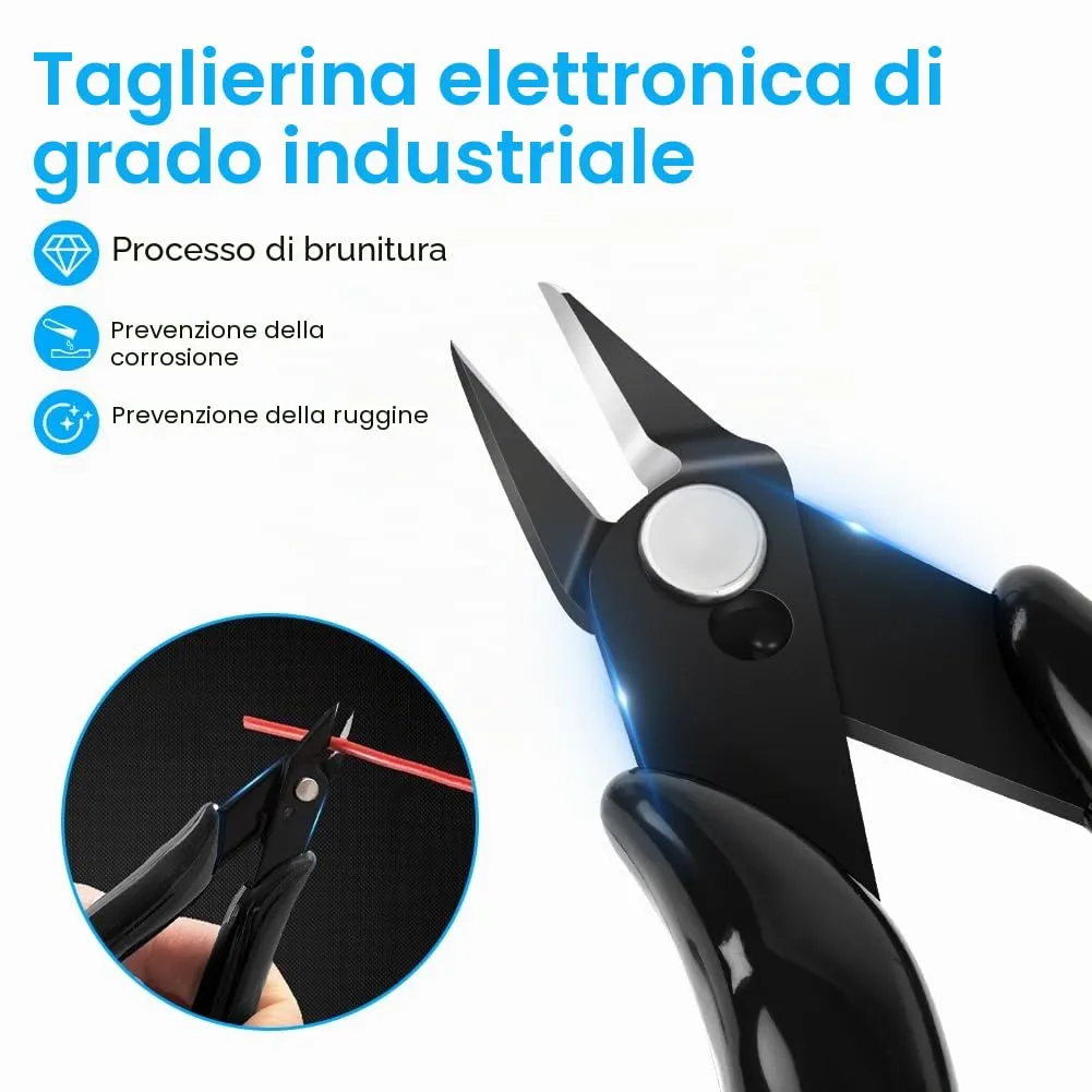 Ainiv Pinze da Taglio Diagonale di Precisione, 2 Pezzi - immagine 5