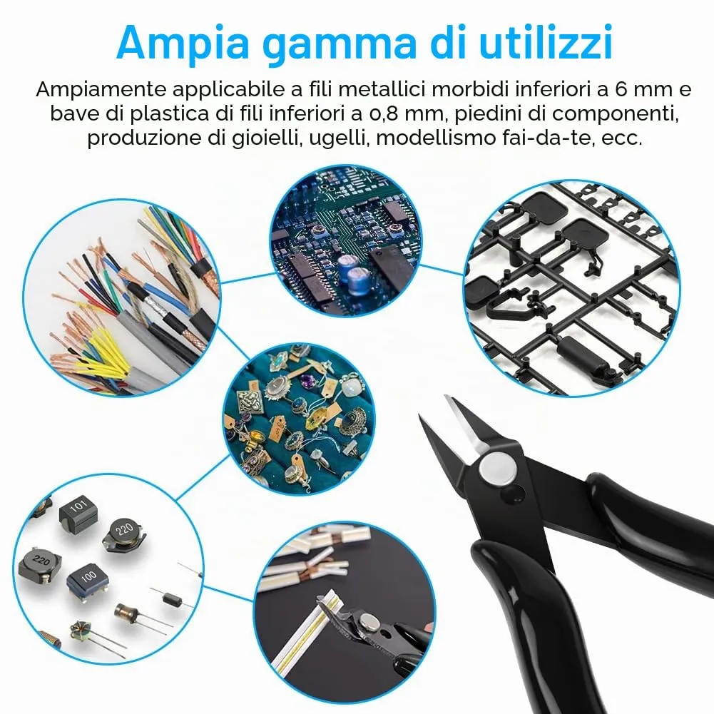 Ainiv Pinze da Taglio Diagonale di Precisione, 2 Pezzi - immagine 7