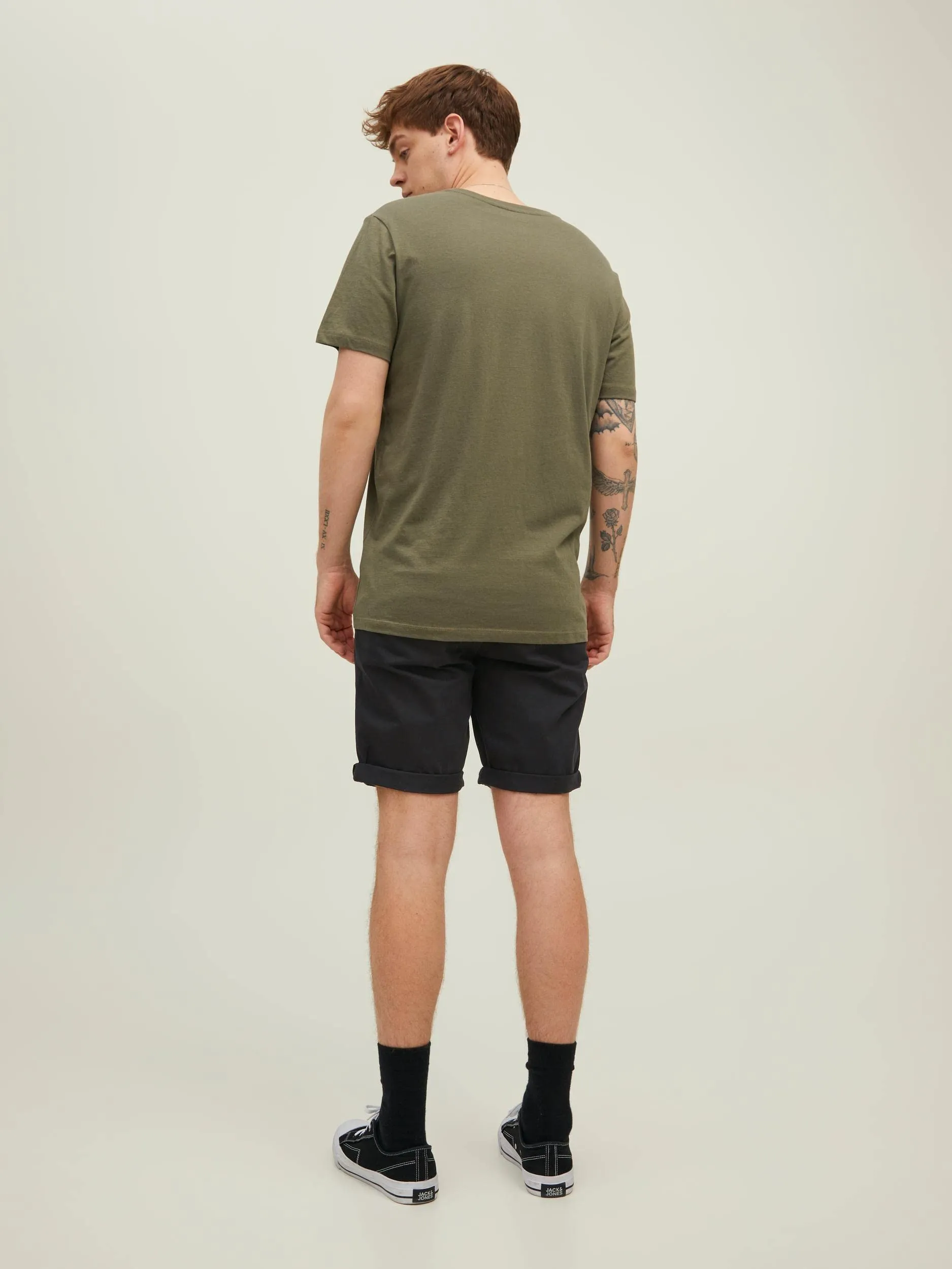 Jack & Jones Male Regular Fit Chino Shorts, 2 Pack (Insignia Blue/Nero), 3XL - immagine 6