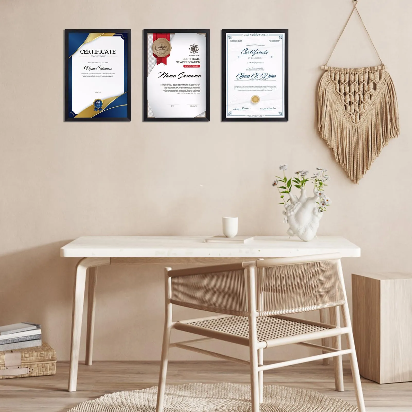 Ditwis Cornice A4 Nera per Foto e Documenti 21x29,7 cm - immagine 3