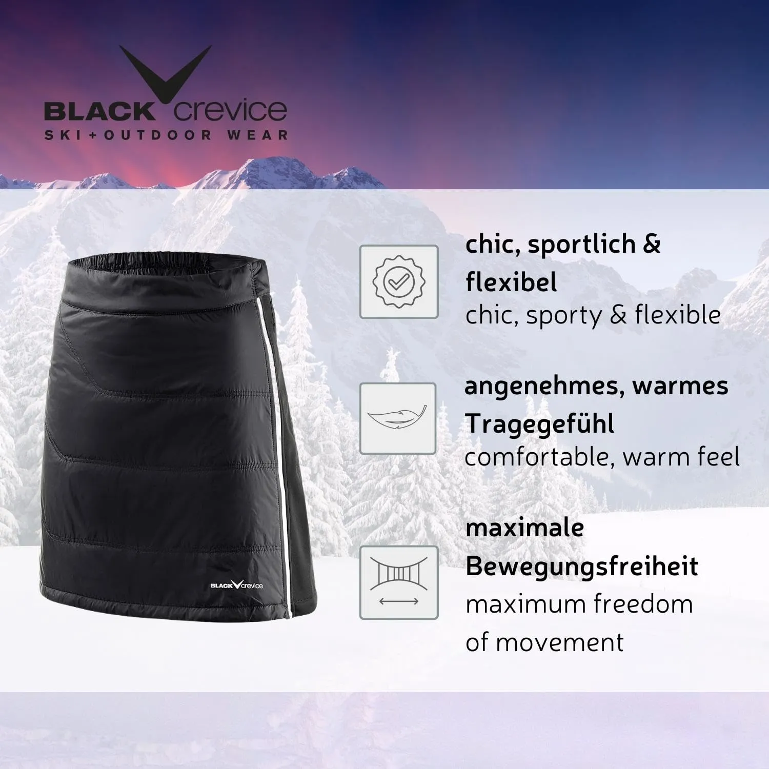 Black Crevice Gonna da Sci Verde 42 - immagine 2