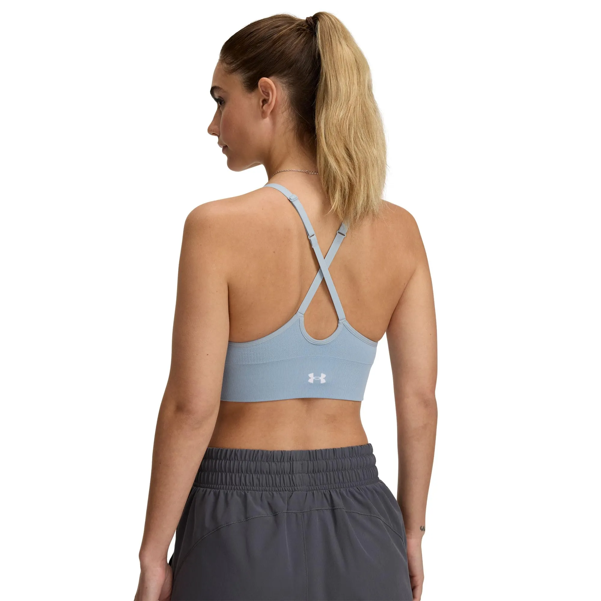 Under Armour Vanish Reggiseno Sportivo Senza Cuciture Basso Supporto da Donna, L - immagine 2