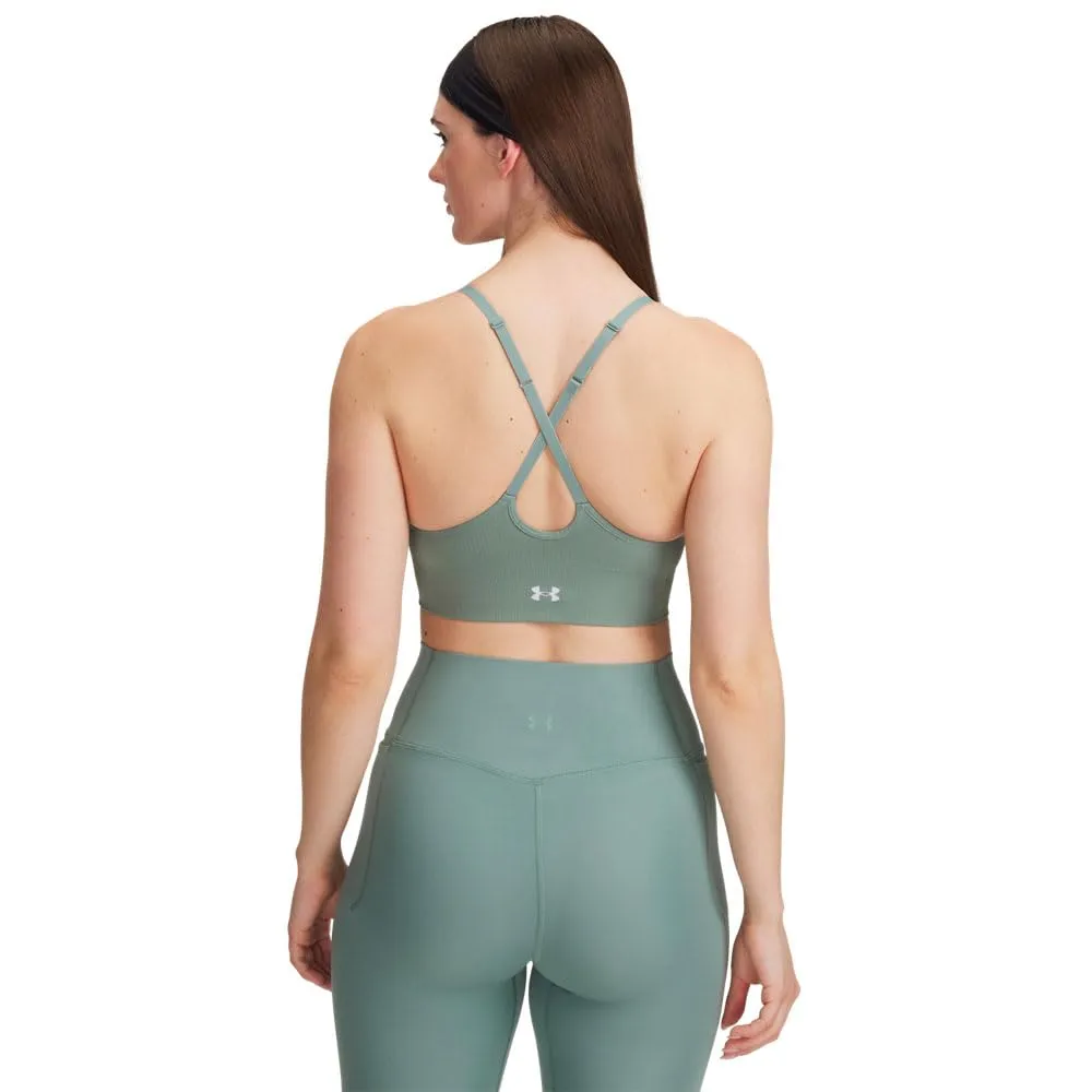 Under Armour Vanish Seamless Low Bra - Verde, M - immagine 6