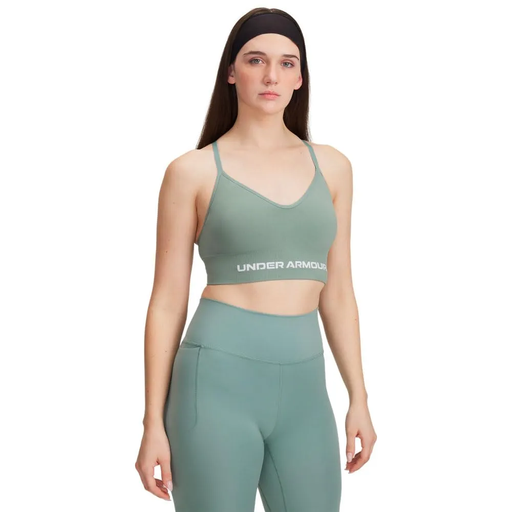 Under Armour Vanish Seamless Low Bra - Verde XL - immagine 3