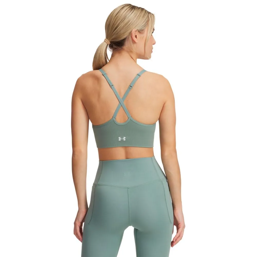 Under Armour Vanish Seamless Low Bra - Verde XS - immagine 4
