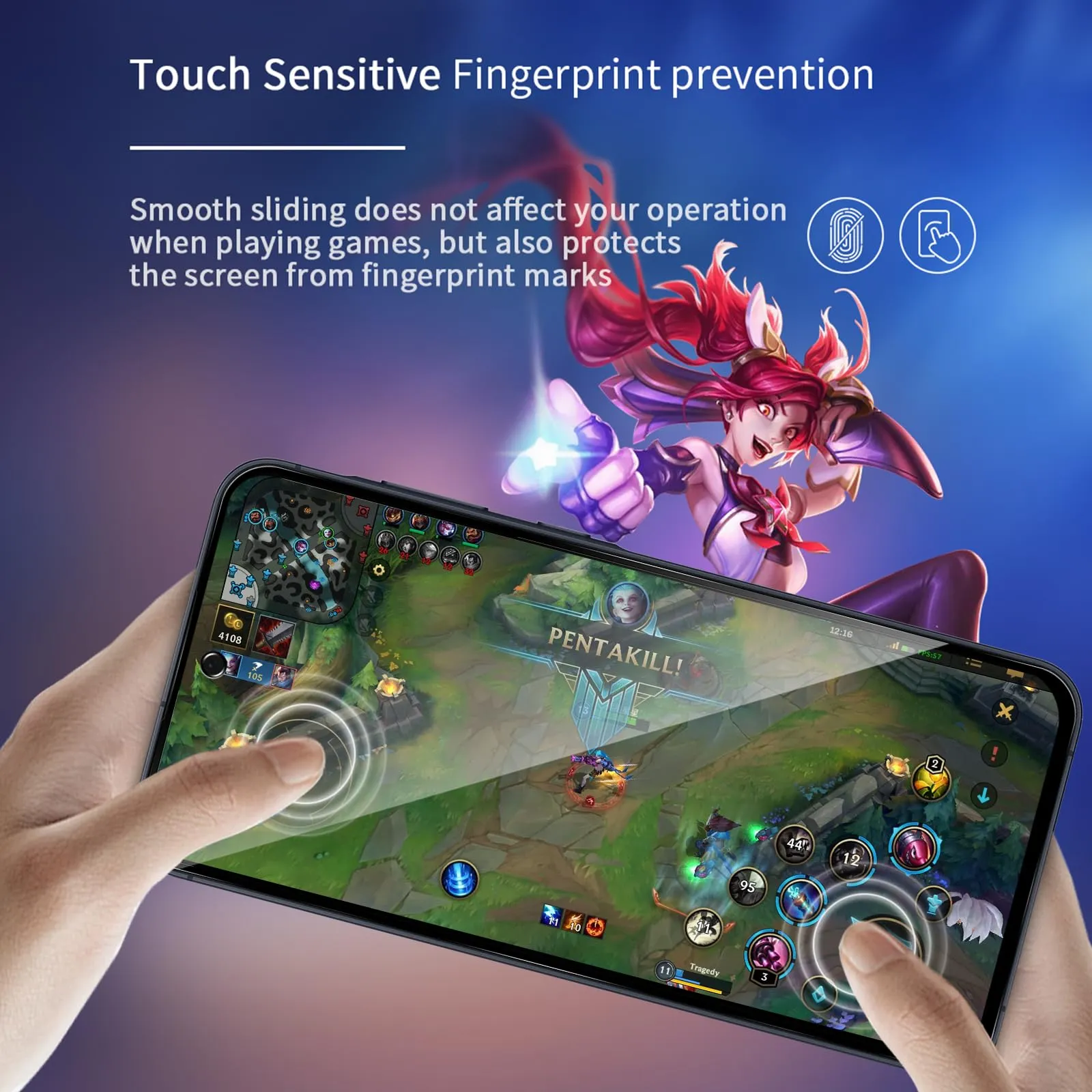 ELYCO Vetro Temperato Privacy per Samsung Galaxy A55 5G, 2+2 Pezzi - immagine 6