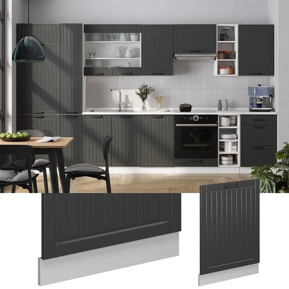 Vicco Fame-Line Frontale Lavastoviglie Antracite 60cm - immagine 2