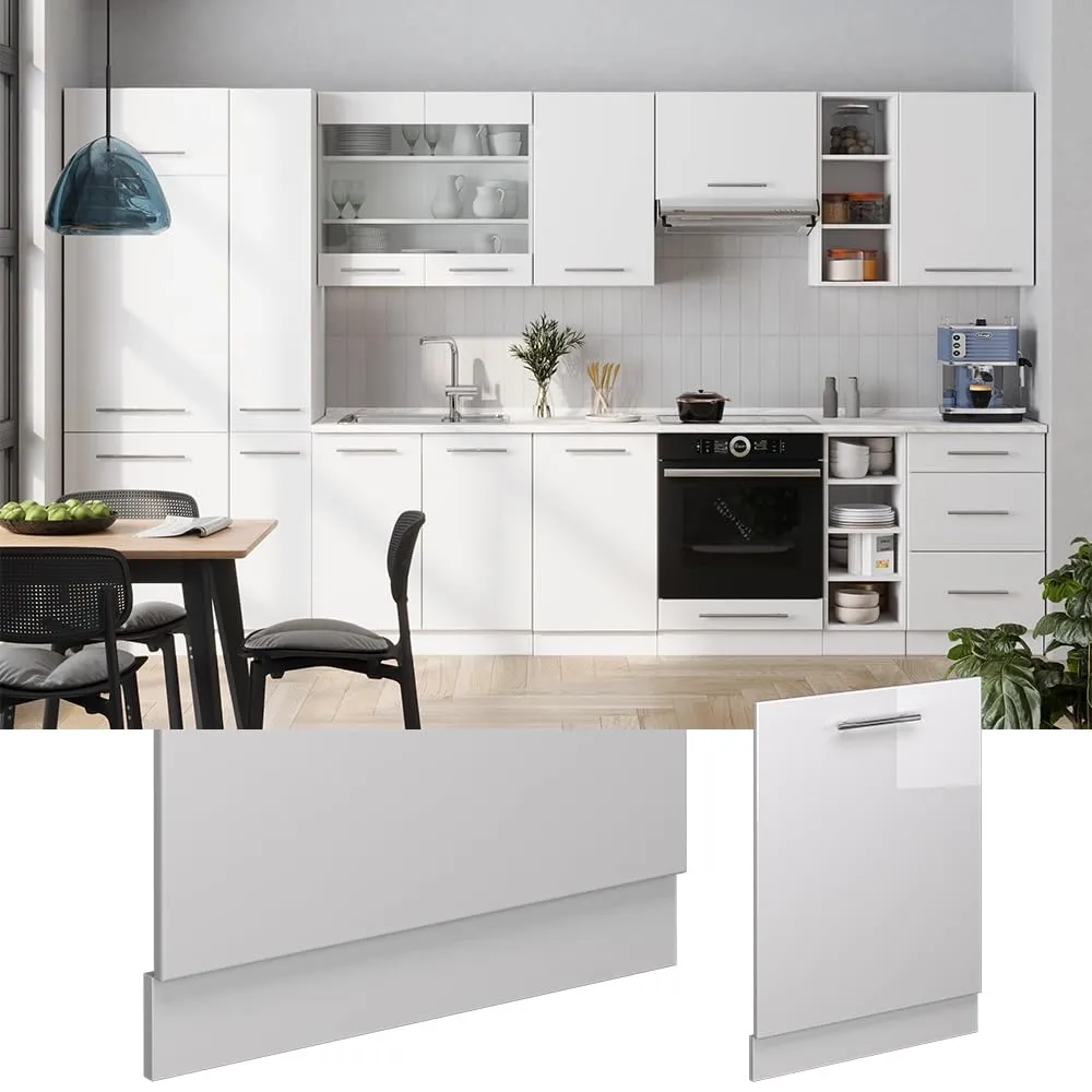 Vicco Fame-Line Frontale Lavastoviglie Bianco Lucido 60 cm - immagine 2