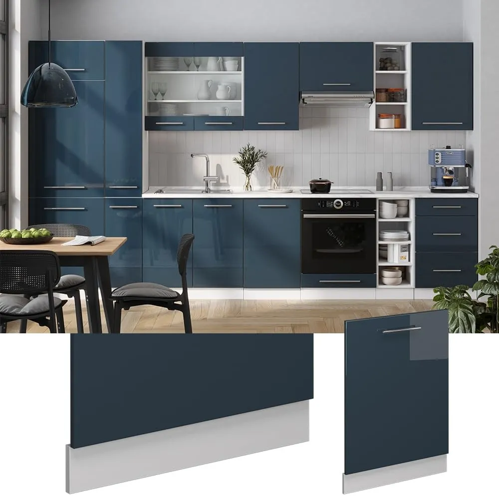 Vicco Frontale Lavastoviglie Fame-Line Blu Scuro Lucido 60cm - immagine 2