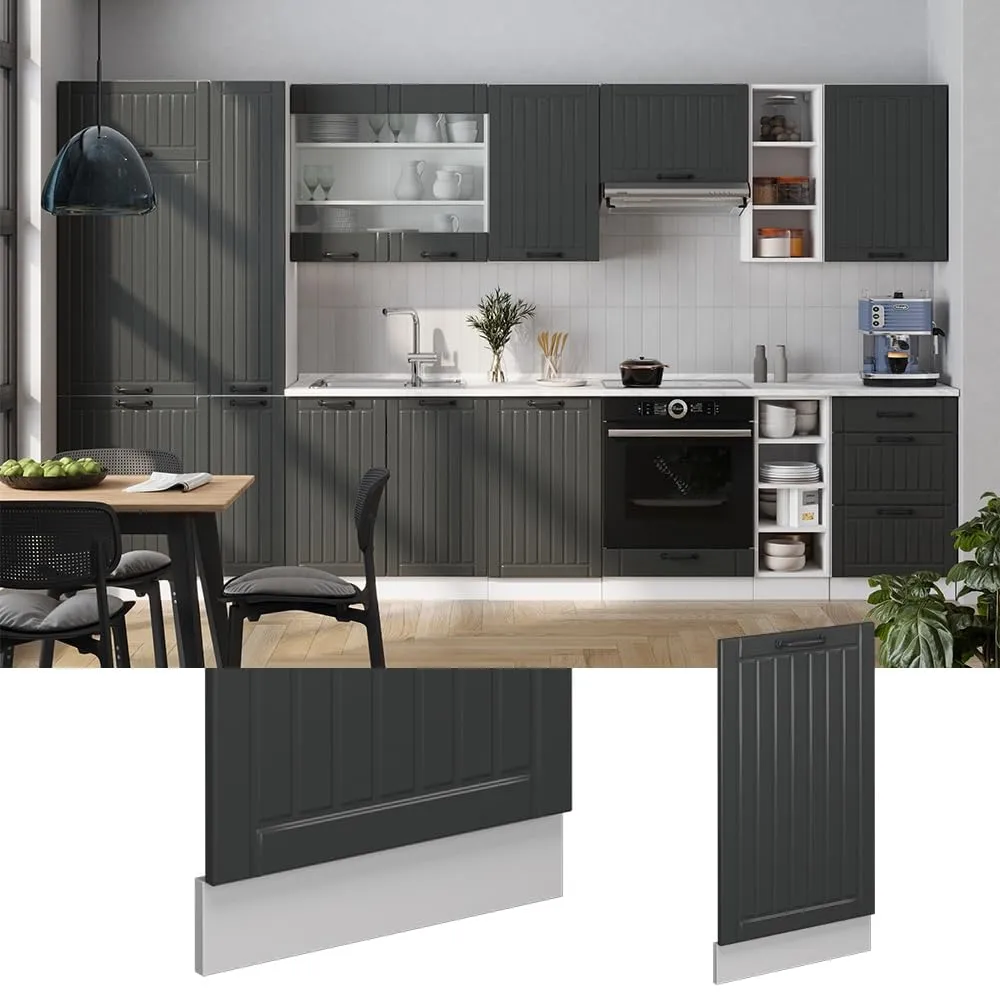 Vicco Fame-Line Frontale Lavastoviglie Antracite 45cm - immagine 2