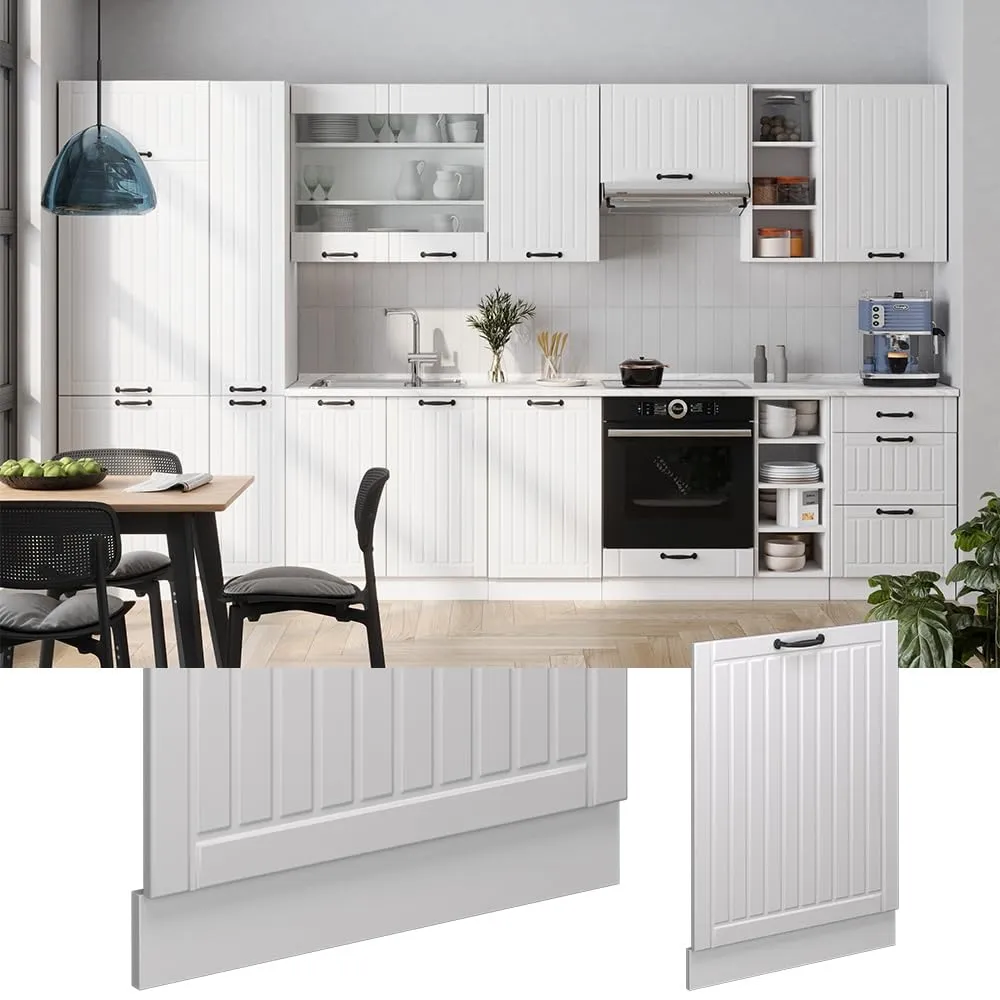 Vicco Frontale Lavastoviglie Fame-Line Bianco Country 60 cm - immagine 2
