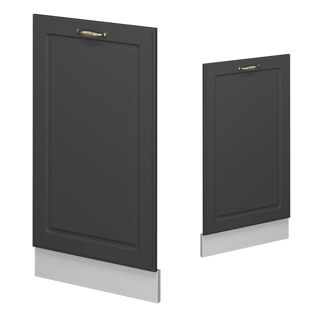 Vicco Frontale Lavastoviglie Fame-Line Antracite-Oro 45 cm - immagine 4