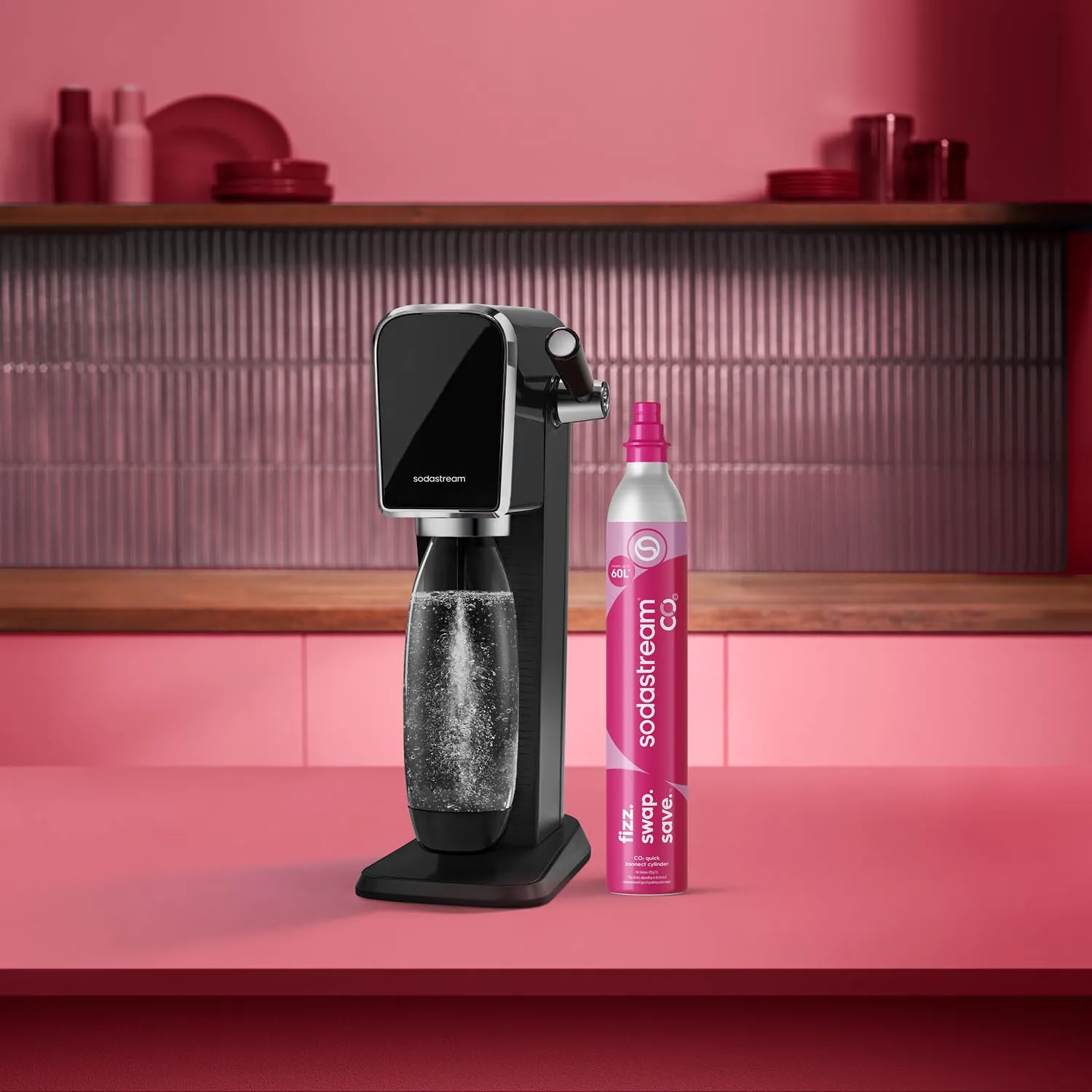 SodaStream Cilindro CO2 Quick Connect, 2 pezzi, fino a 120L - immagine 3