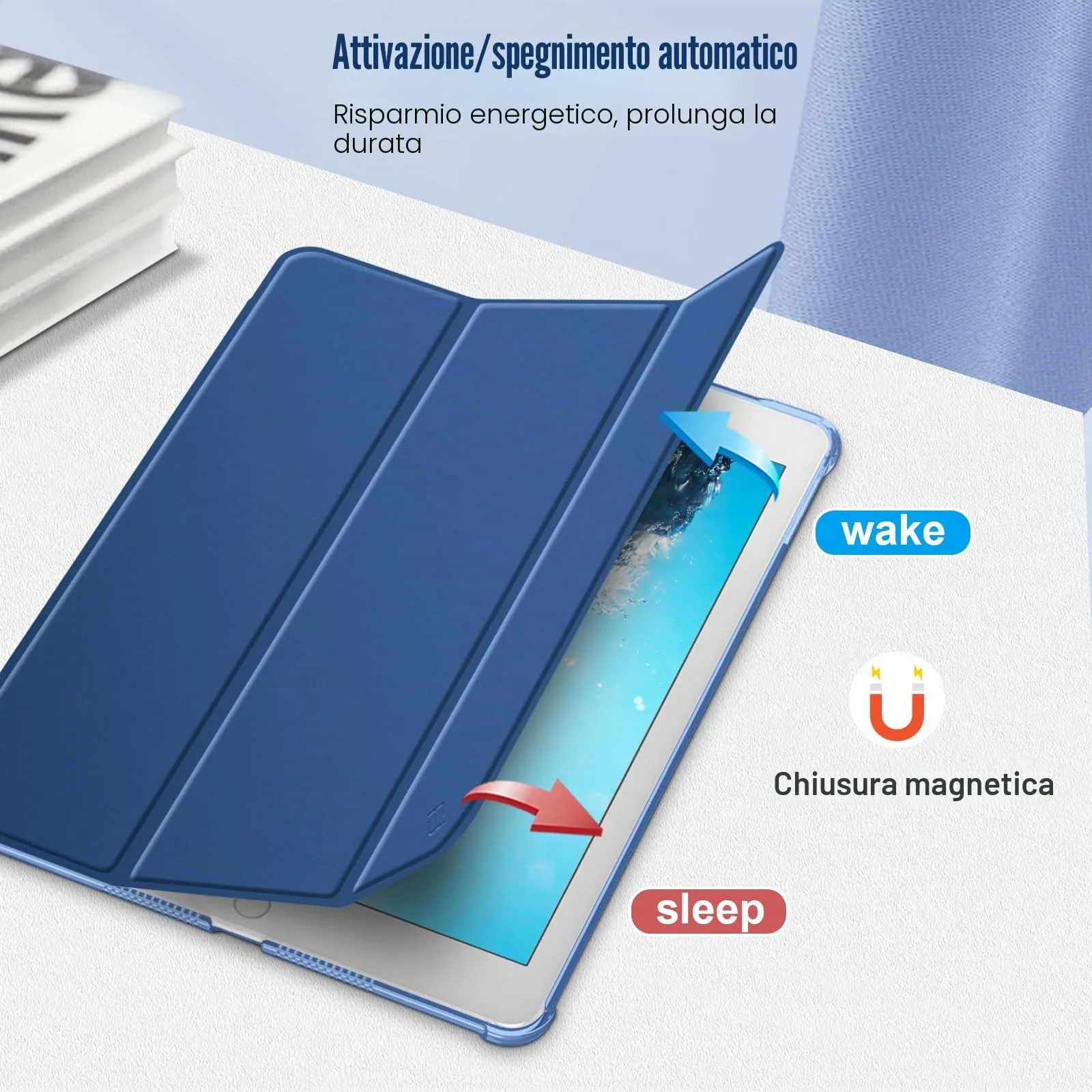 FINTIE Cover per iPad 10.2 Pollici (9a/8a/7a Generazione, 2021/2020/2019) - immagine 3