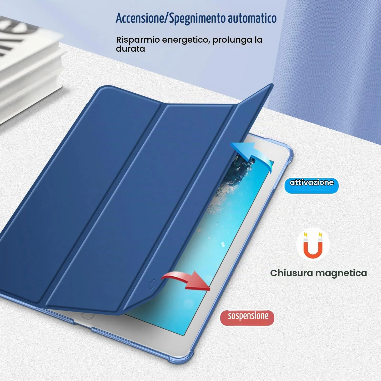 FINTIE Cover per iPad 10.2 Pollici (9a/8a/7a Generazione, 2021/2020/2019) - immagine 8