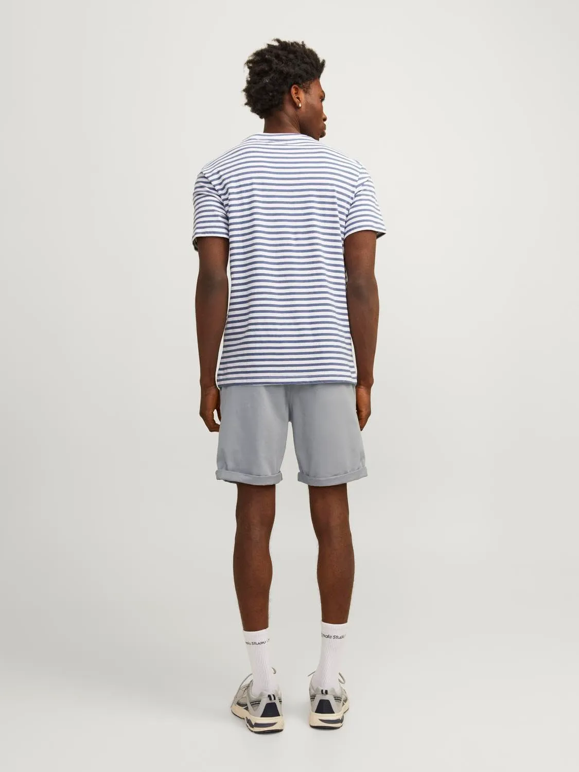 Jack & Jones Regular Fit Chino Shorts, Pack of 2 (Ultimate Grey/Crockery), S - immagine 5