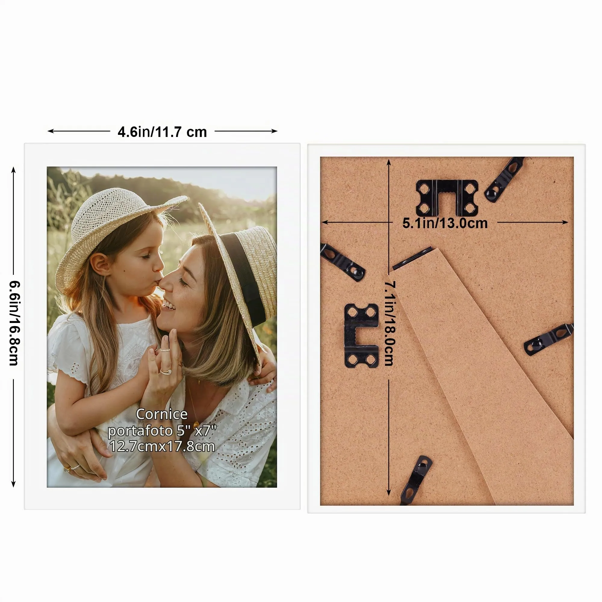 Ditwis Cornice Bianca per Foto 13x18 cm - immagine 2