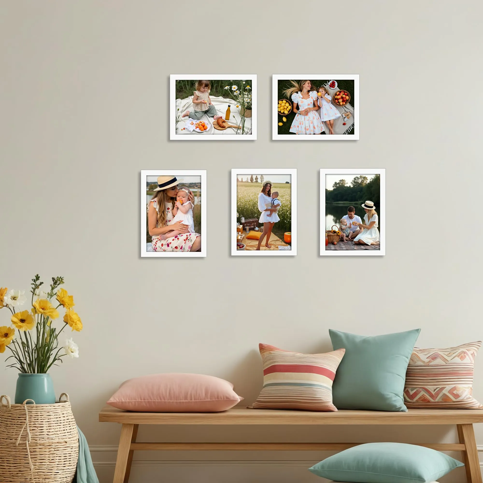 Ditwis Cornice Bianca per Foto 13x18 cm - immagine 3