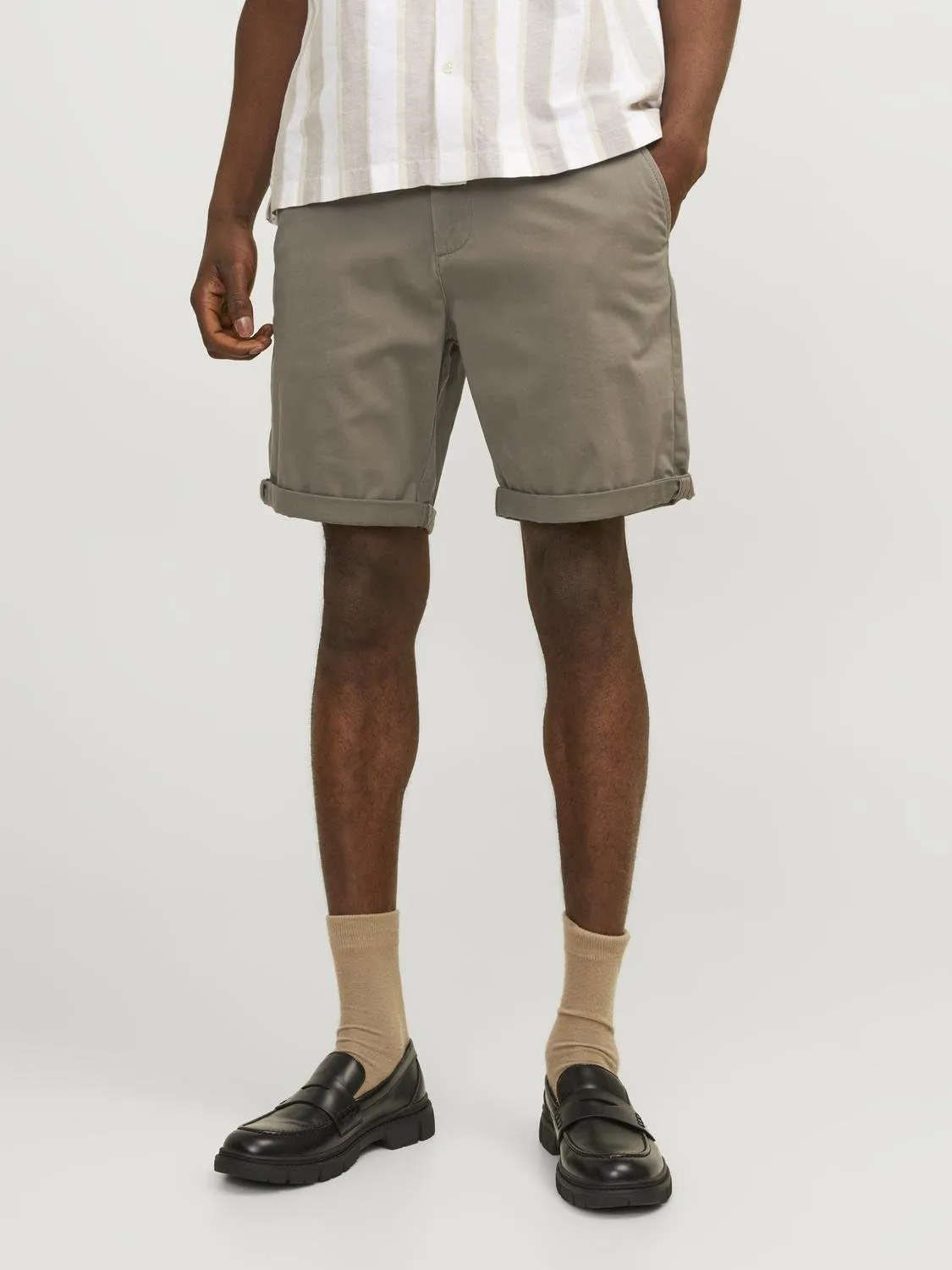 Jack & Jones Cinese Regular Fit Shorts, 2-Pack (Bungee Cord/White), 3XL - immagine 2