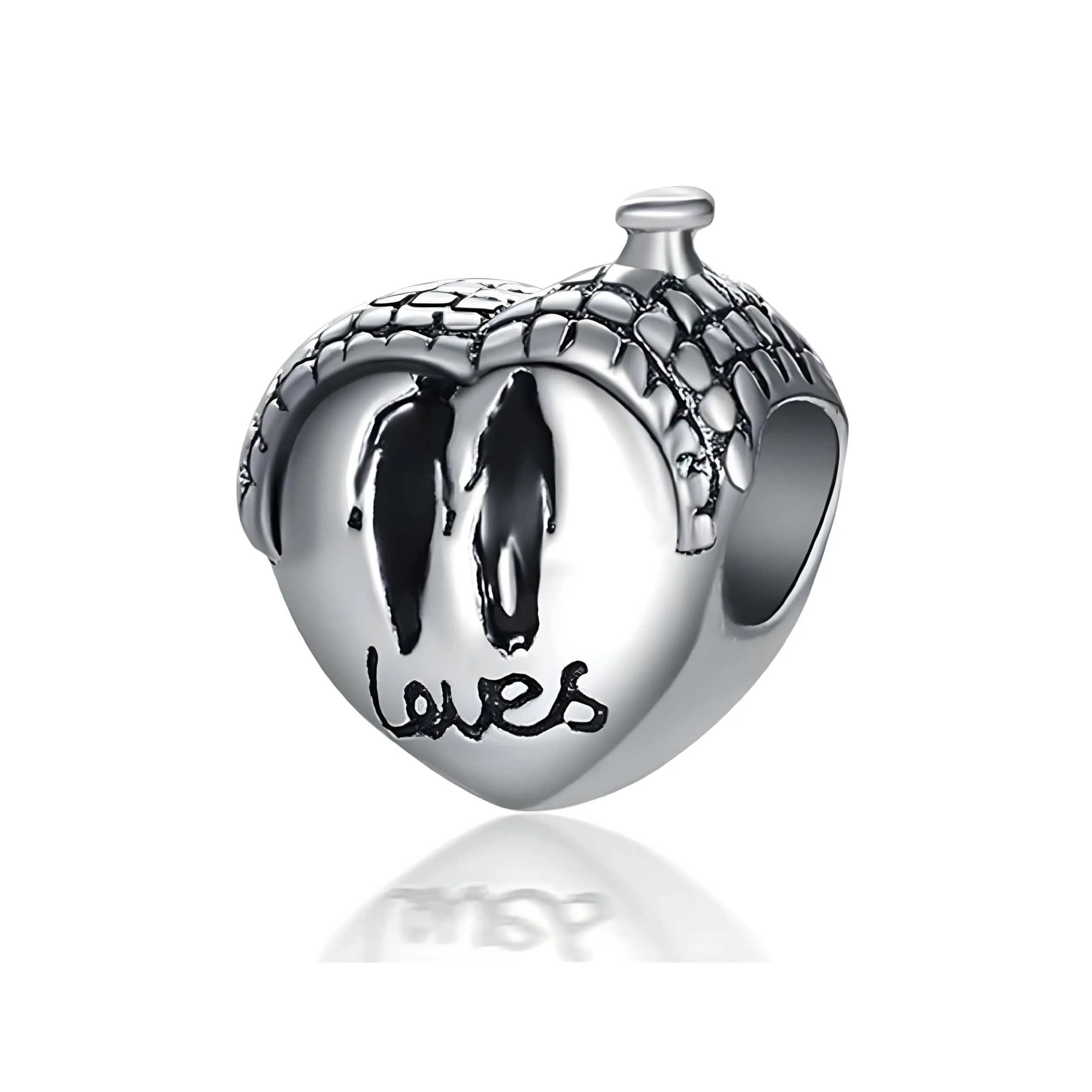 JCaleydo G232 Charm in Argento Sterling 925 Compatibile con Bracciale Pandora - immagine 1
