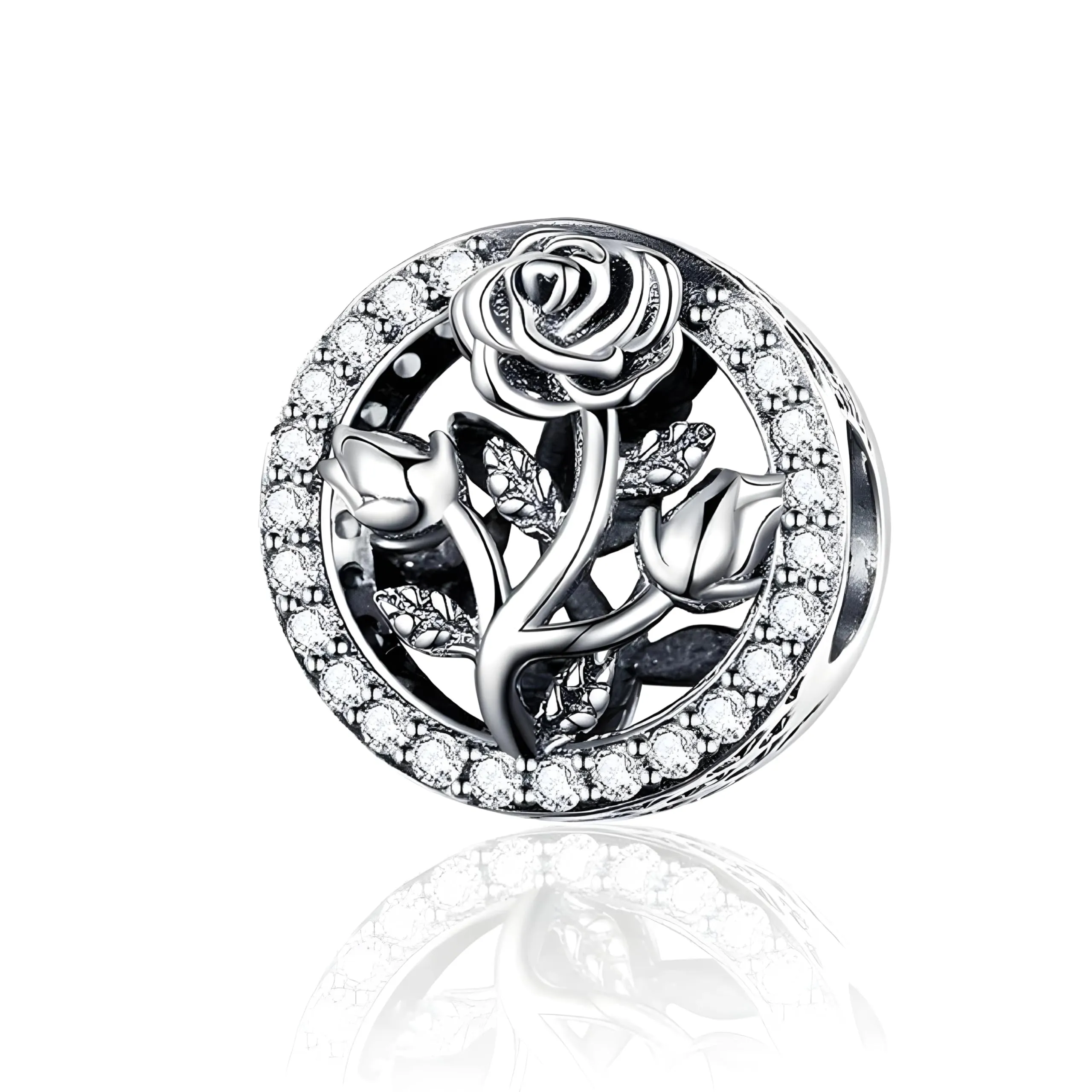 JCaleydo G 220 Charm in Argento Sterling 925 Compatibile con Bracciale Pandora - immagine 1