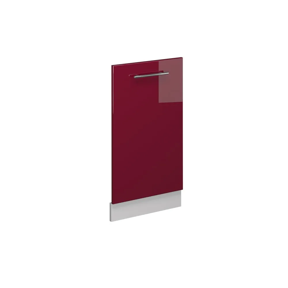Vicco Fame-Line Frontale Lavastoviglie Bordeaux Lucido 45 cm - immagine 1