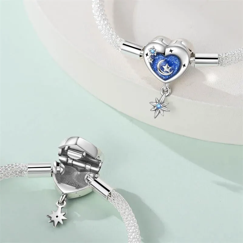 KUNSIR Bracciale Snake in Argento Sterling 925 per Donna, Compatibile con Pandora, 17cm - immagine 2
