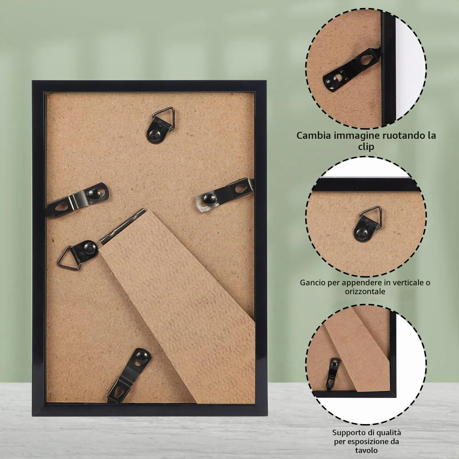 Ditwis Cornice 10x15 Nera - immagine 7