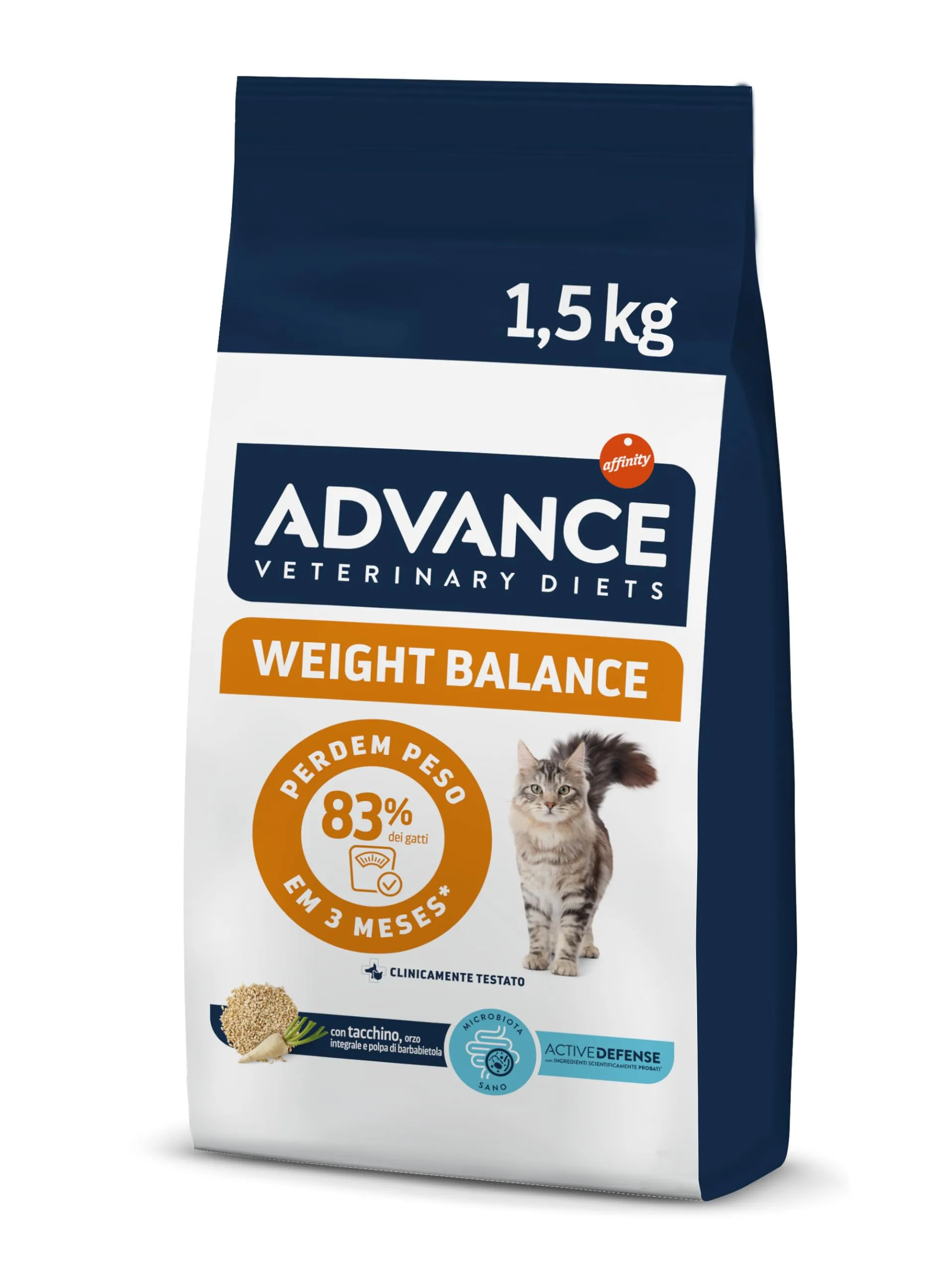 Affinity Advance Veterinary Diets Weight Balance Cat Food, 1.5kg - immagine 1