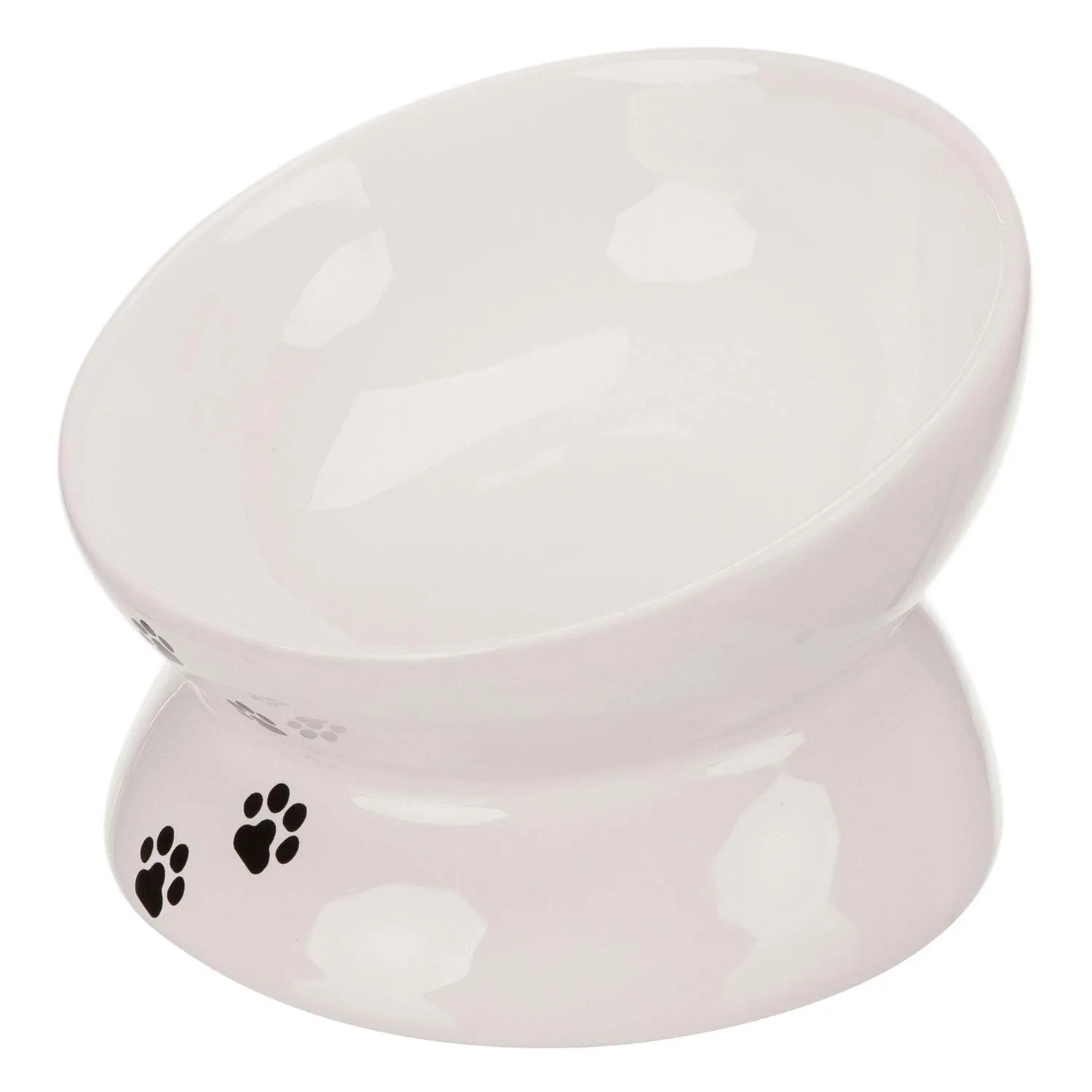 Trixie Mangiatoia per Gatti in Ceramica, Bianco - immagine 1