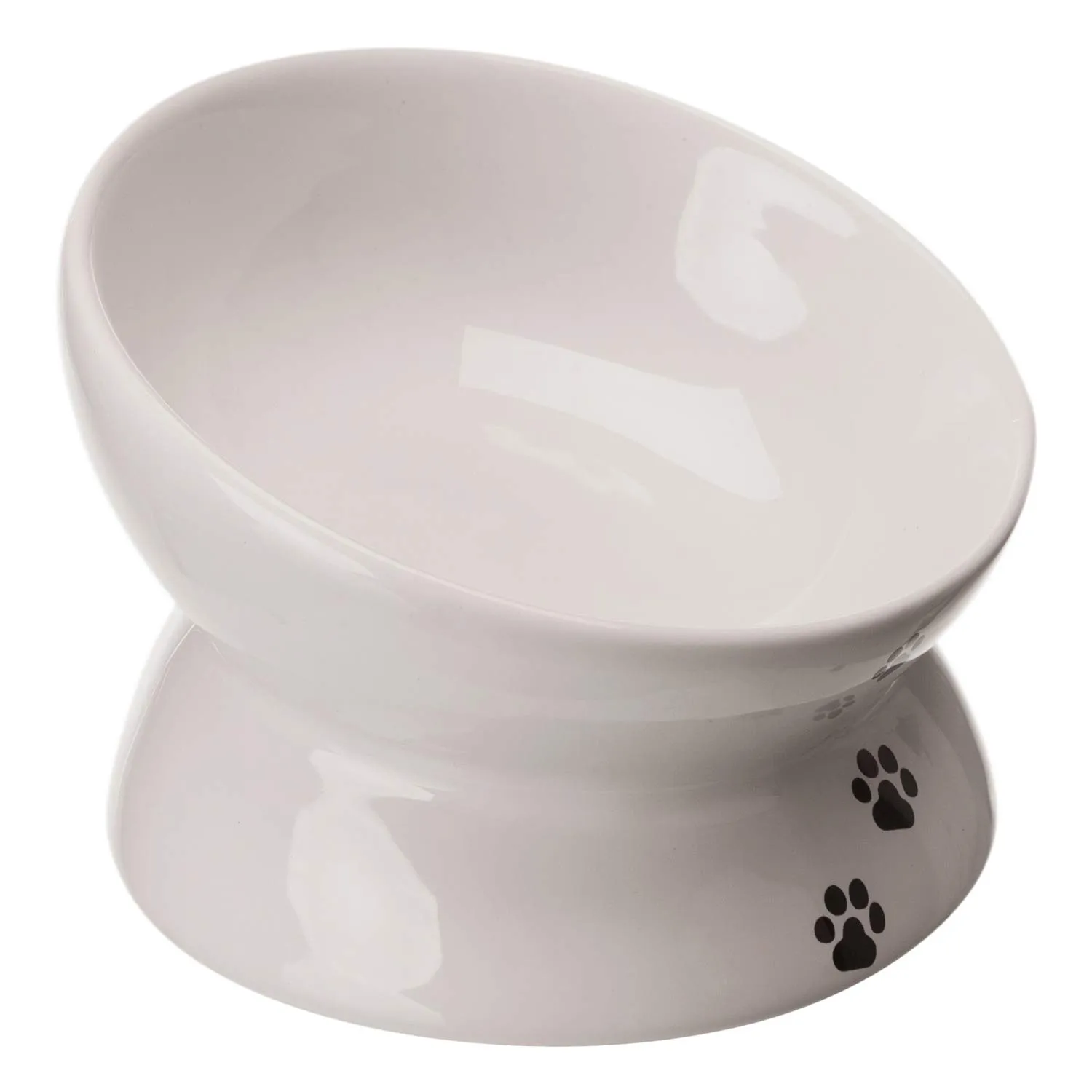 Trixie Mangiatoia per Gatti in Ceramica, Bianco - immagine 2