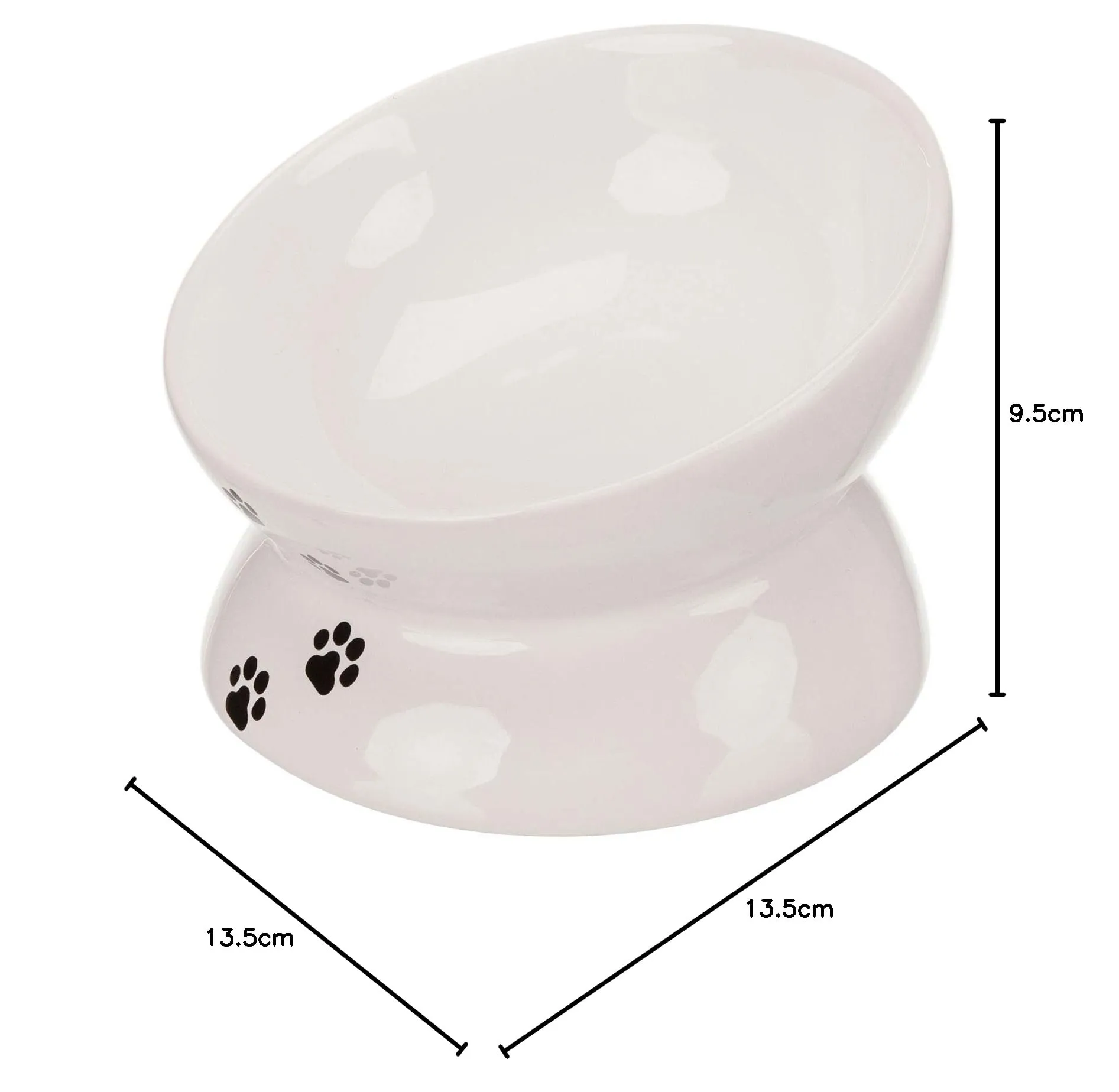 Trixie Mangiatoia per Gatti in Ceramica, Bianco - immagine 6