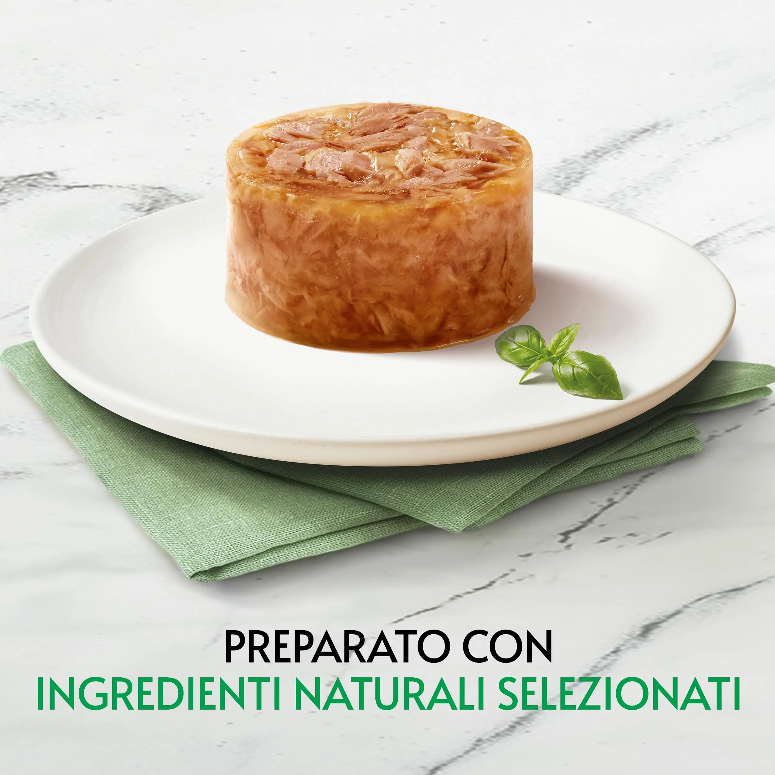 Gourmet Nature's Creations Cibo Umido per Gatti Adulti Fiocchi di Tonnetto Naturale in Gelée, 24 x 70g - immagine 4