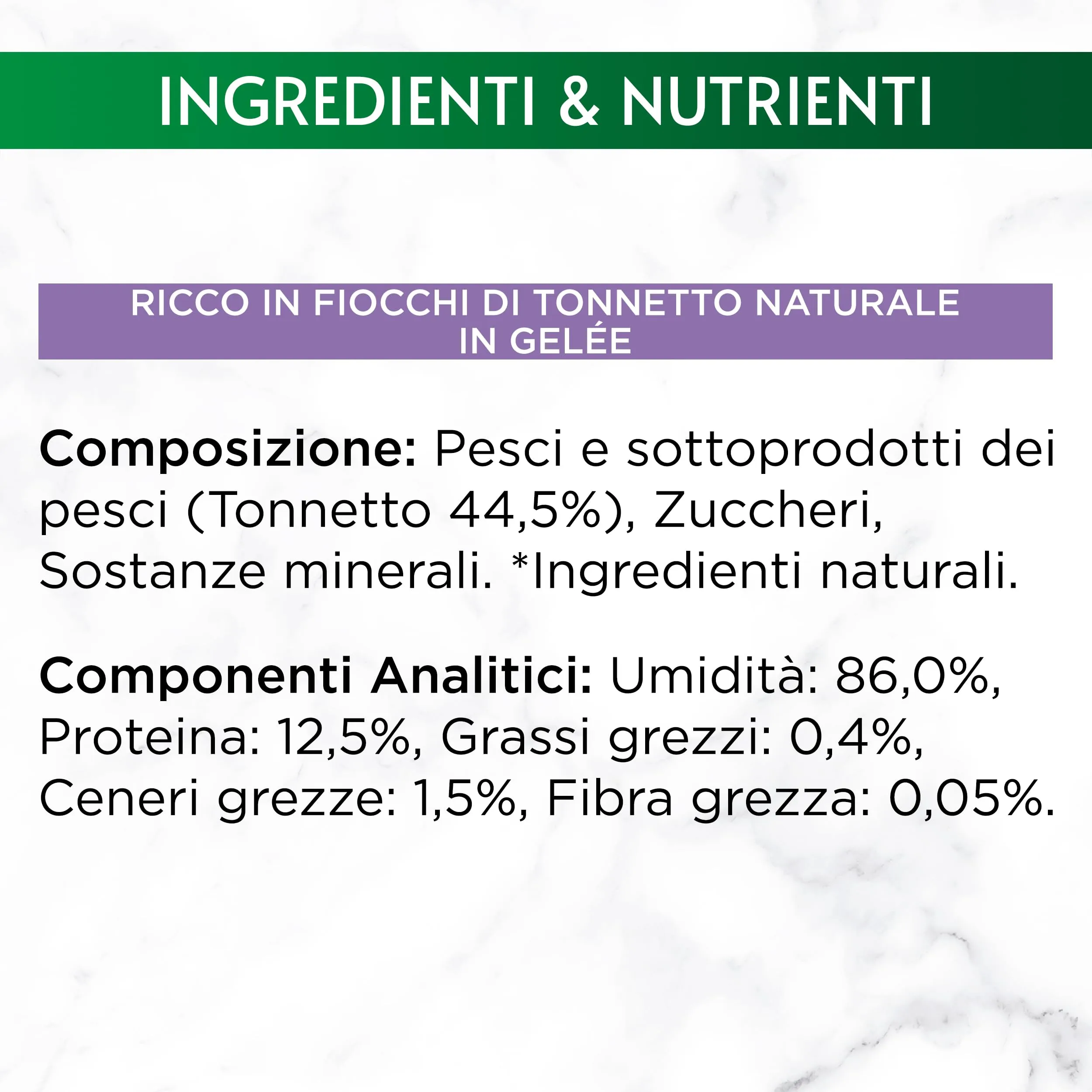Gourmet Nature's Creations Cibo Umido per Gatti Adulti Fiocchi di Tonnetto Naturale in Gelée, 24 x 70g - immagine 6