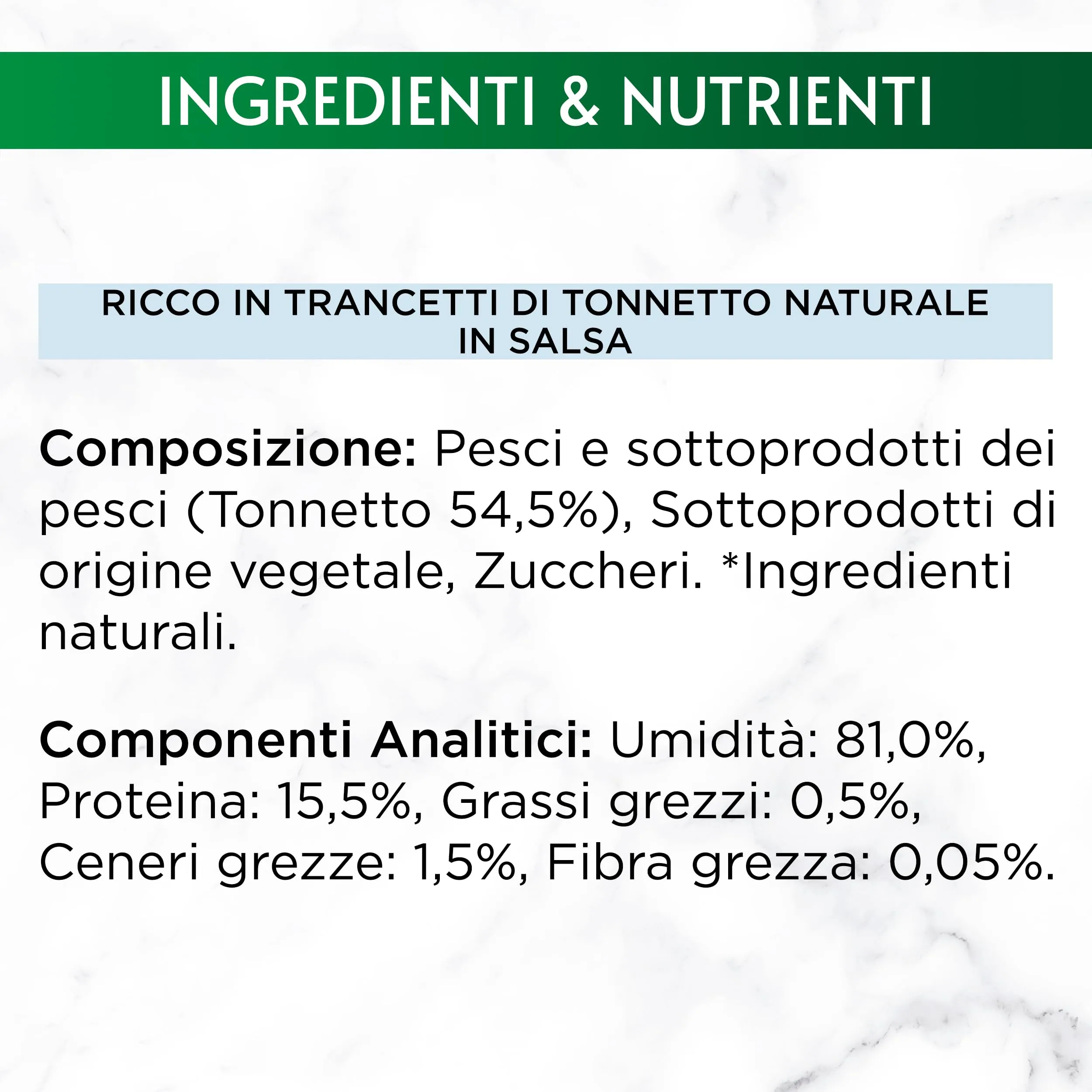 Gourmet Nature's Creations Cibo Umido per Gatti Adulti Trancetti di Tonnetto Naturale in Salsa 24 Lattine da 70g - immagine 6