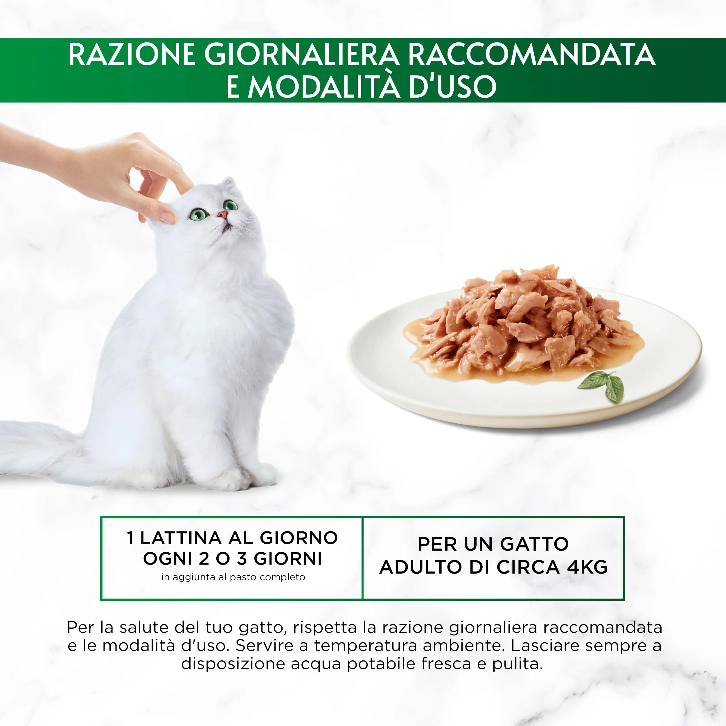 Gourmet Nature's Creations Cibo Umido per Gatti Adulti Trancetti di Tonnetto Naturale in Salsa 24 Lattine da 70g - immagine 7