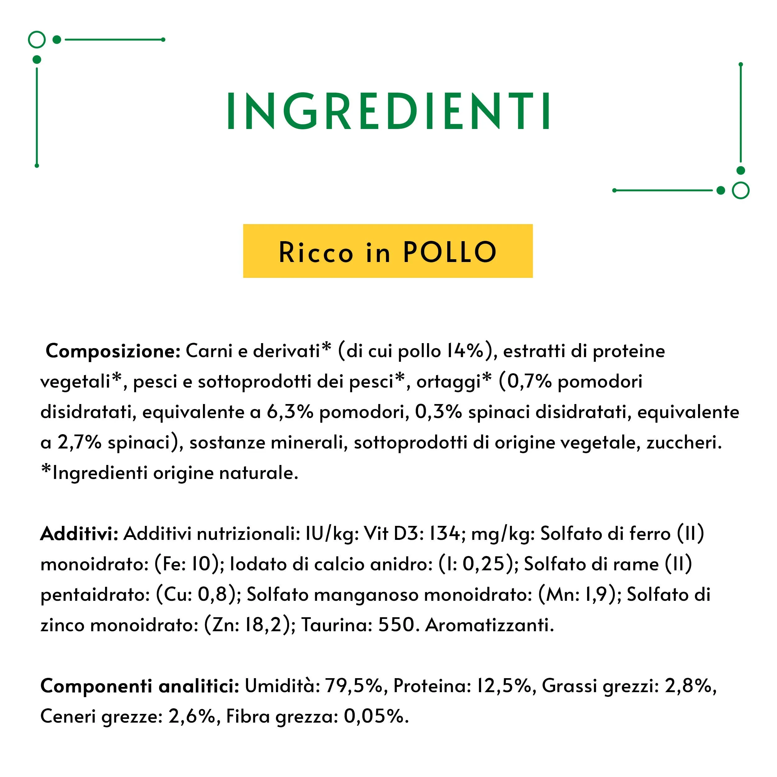 Gourmet Nature's Creations Cibo Umido per Gatti Adulti Filettini in Pollo con Spinaci e Pomodori, 24 x 85g - immagine 5