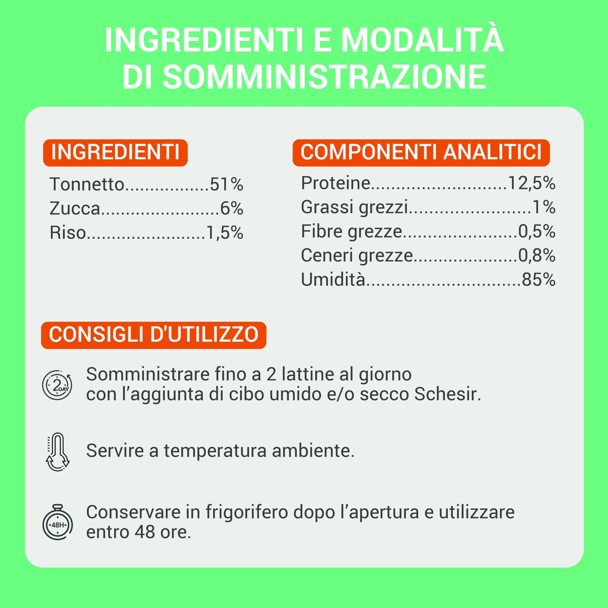 Schesir Filetti di Tonno con Zucca in Gelatina, Cibo Umido Complementare per Gatti, 12 lattine da 70g - immagine 3